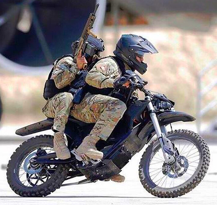 The Zero MMX dirtbike is an allelectric, silent motorcycle. It can run