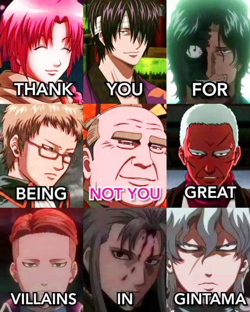 Gintama have one of the best Antagonist cast in Anime r/Gintama