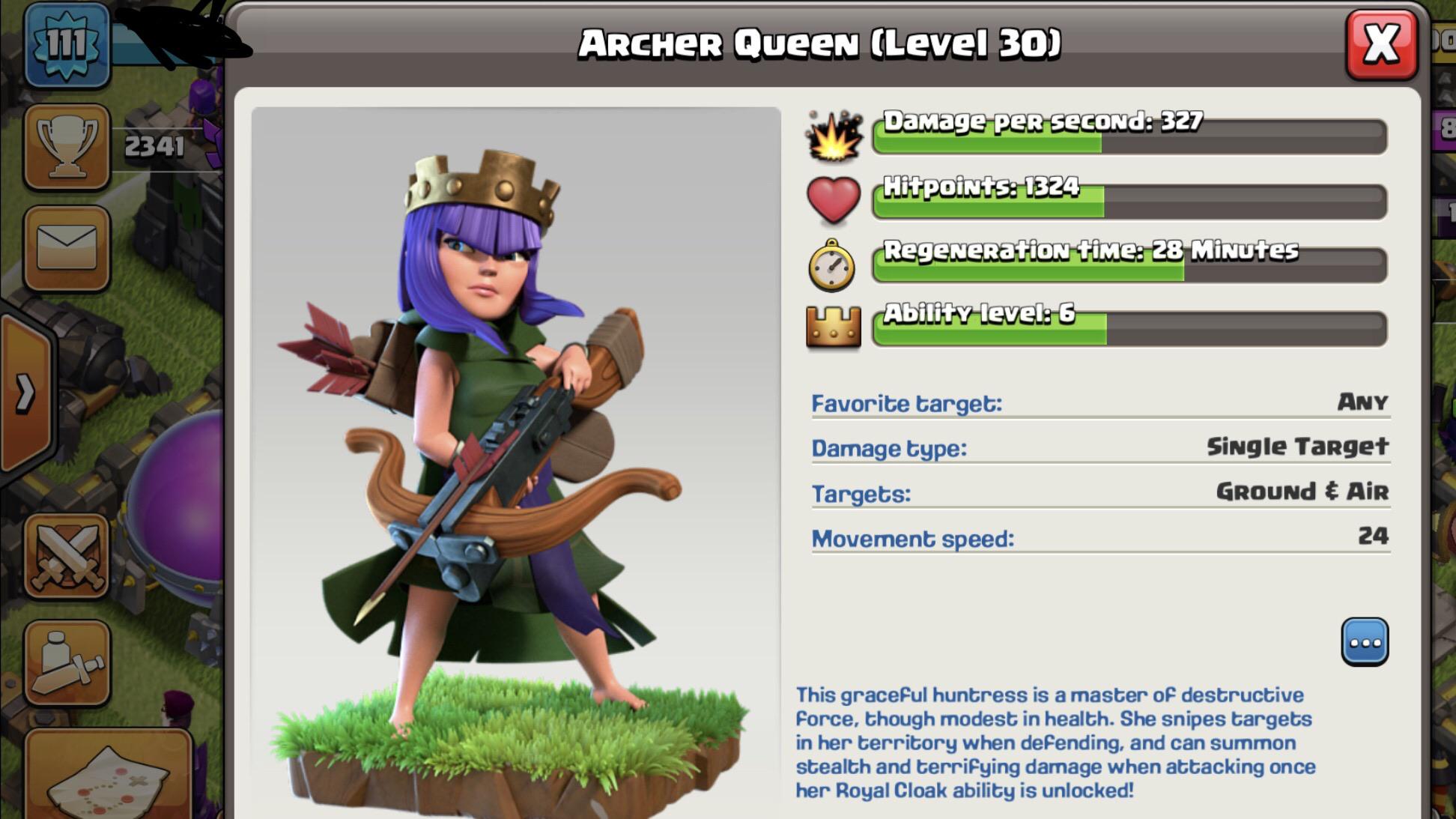 [Goal] Level 30 queen! 🥳 r/ClashOfClans