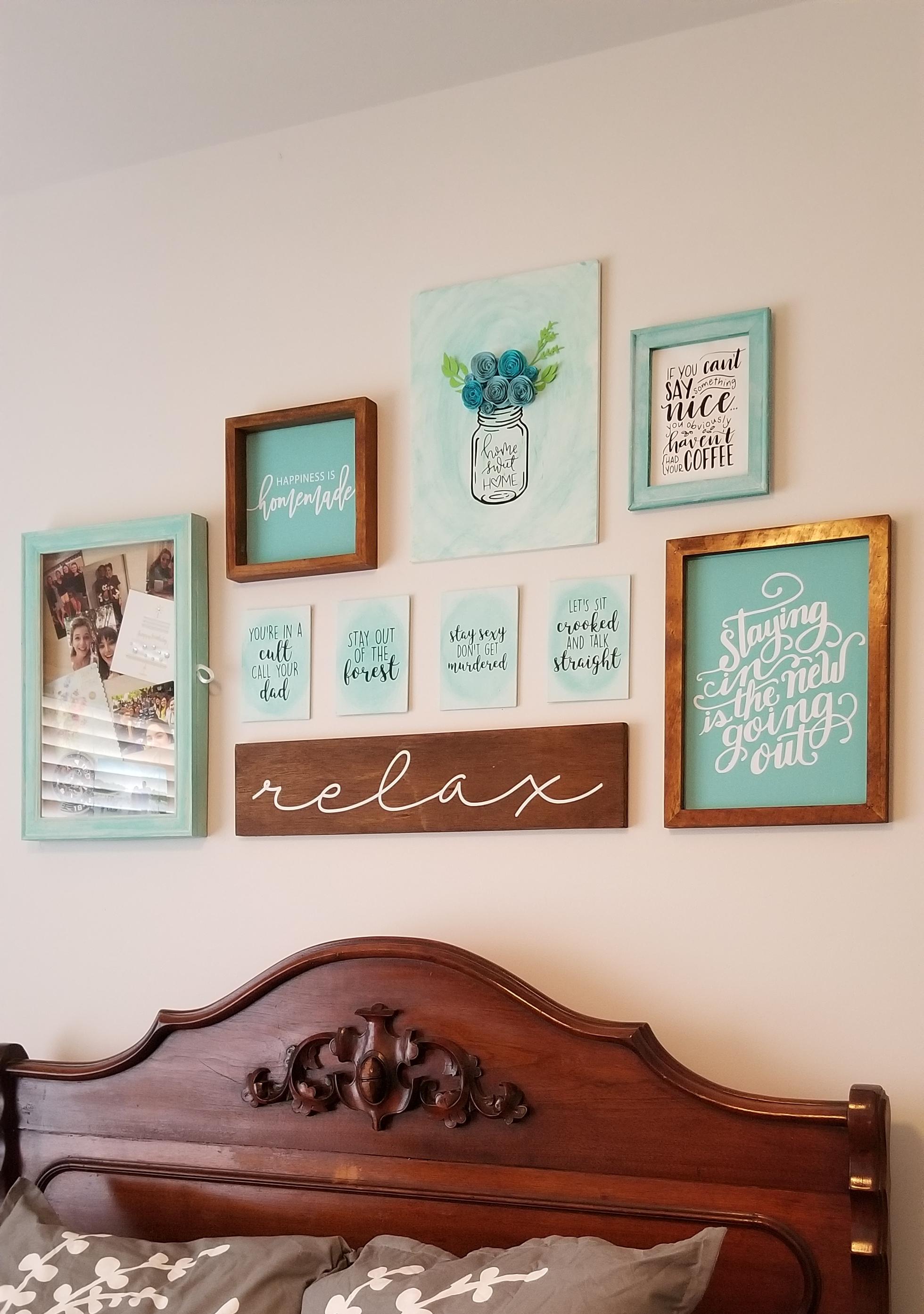 Made MFM quotes the centerpiece of my wall decor! r/myfavoritemurder