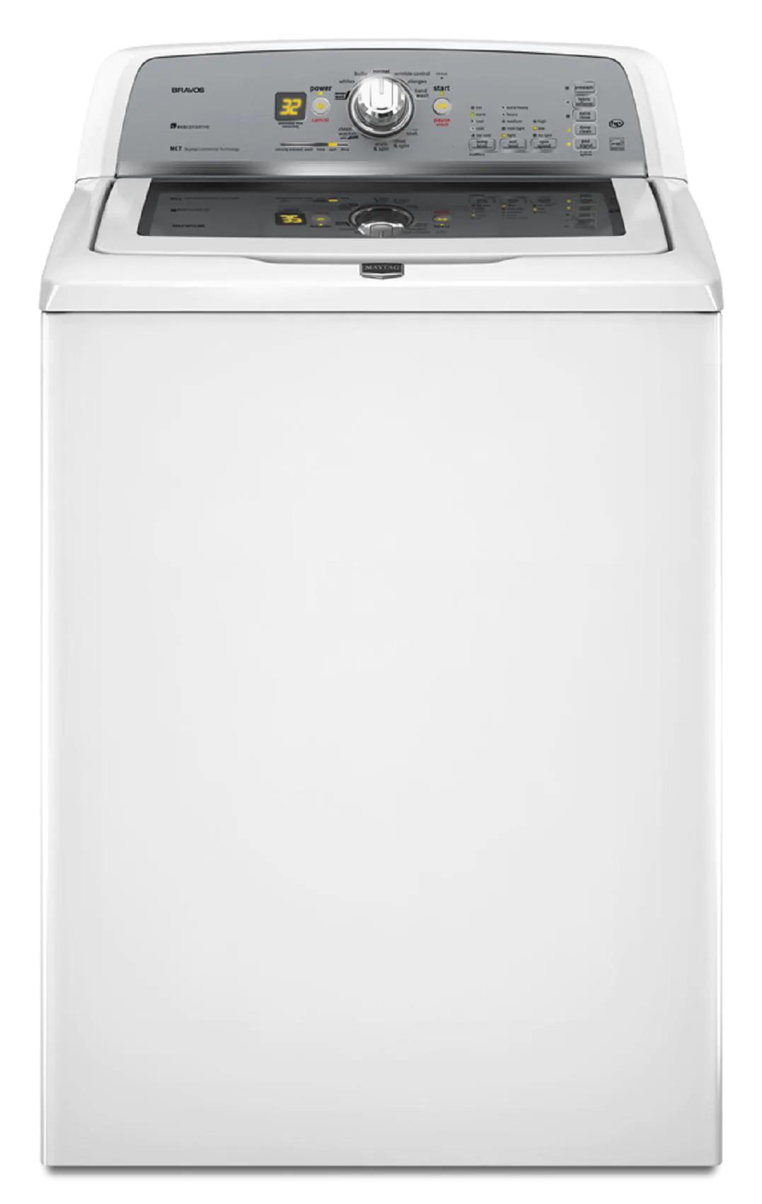 Maytag Bravos X EcoConserve washer won’t start. It’s plugged in, the outlet works but it just