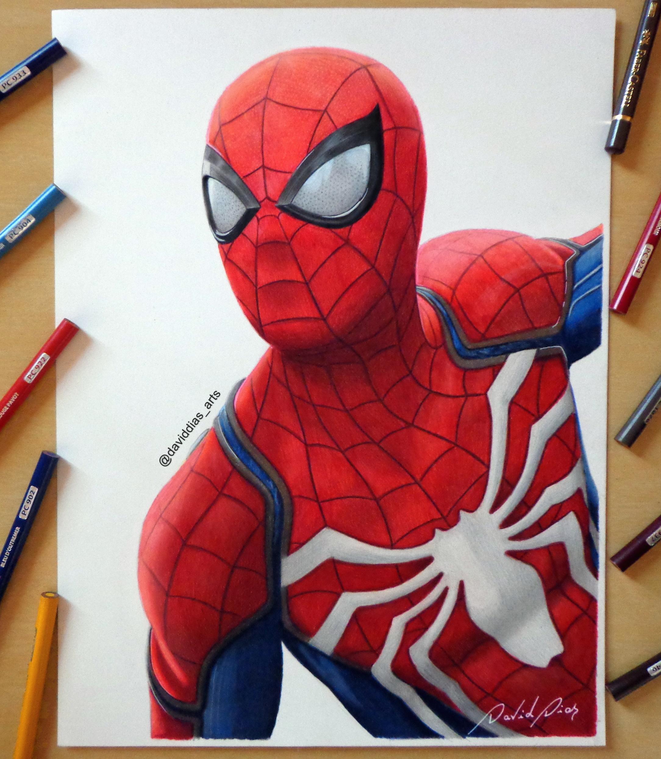 SpiderMan PS4 Fanart by Daviddiaspr SpidermanPS4