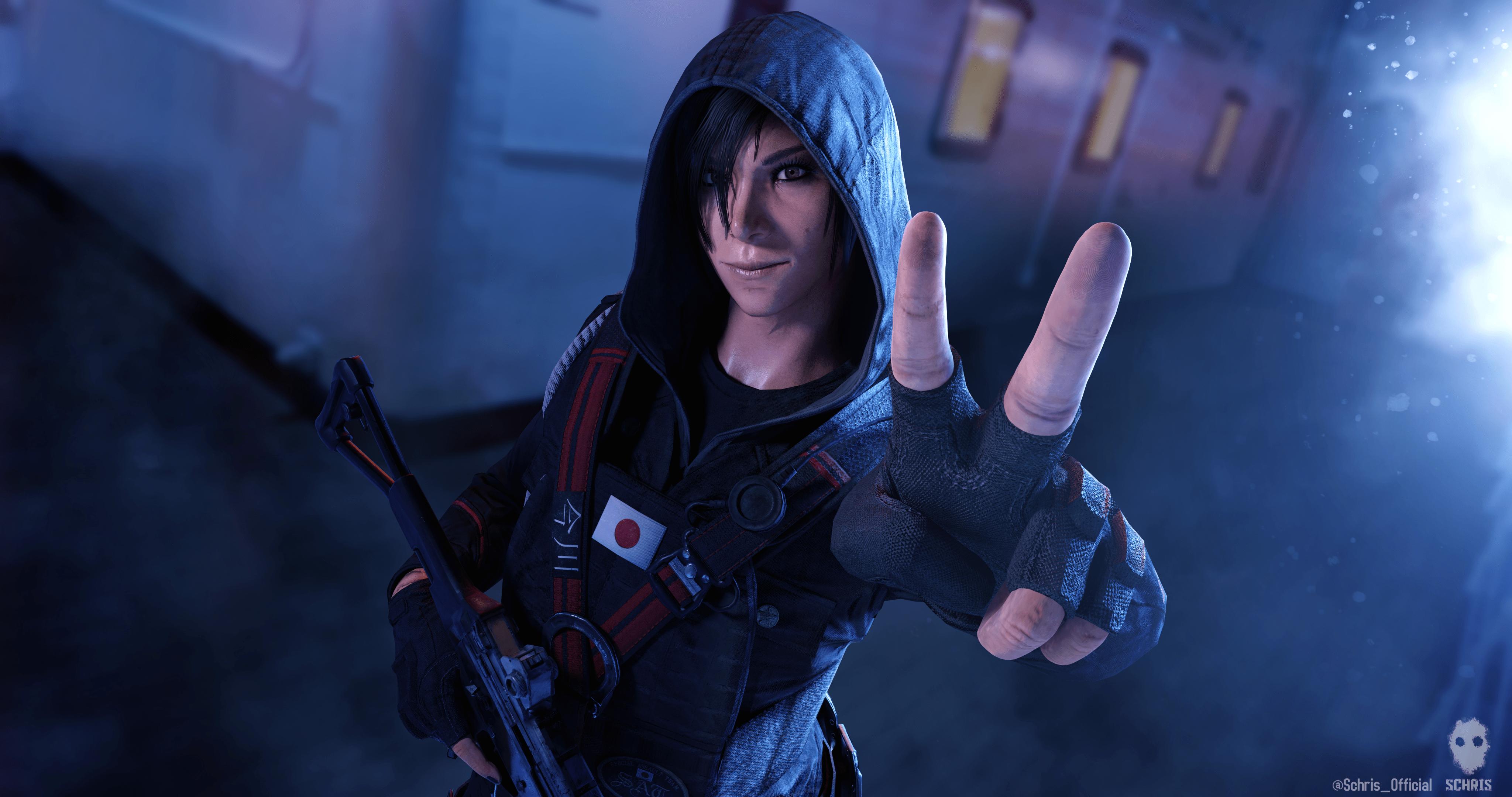 So here it is! Hibana FanArt for you Guys ) [Schris_Official] r/Rainbow6