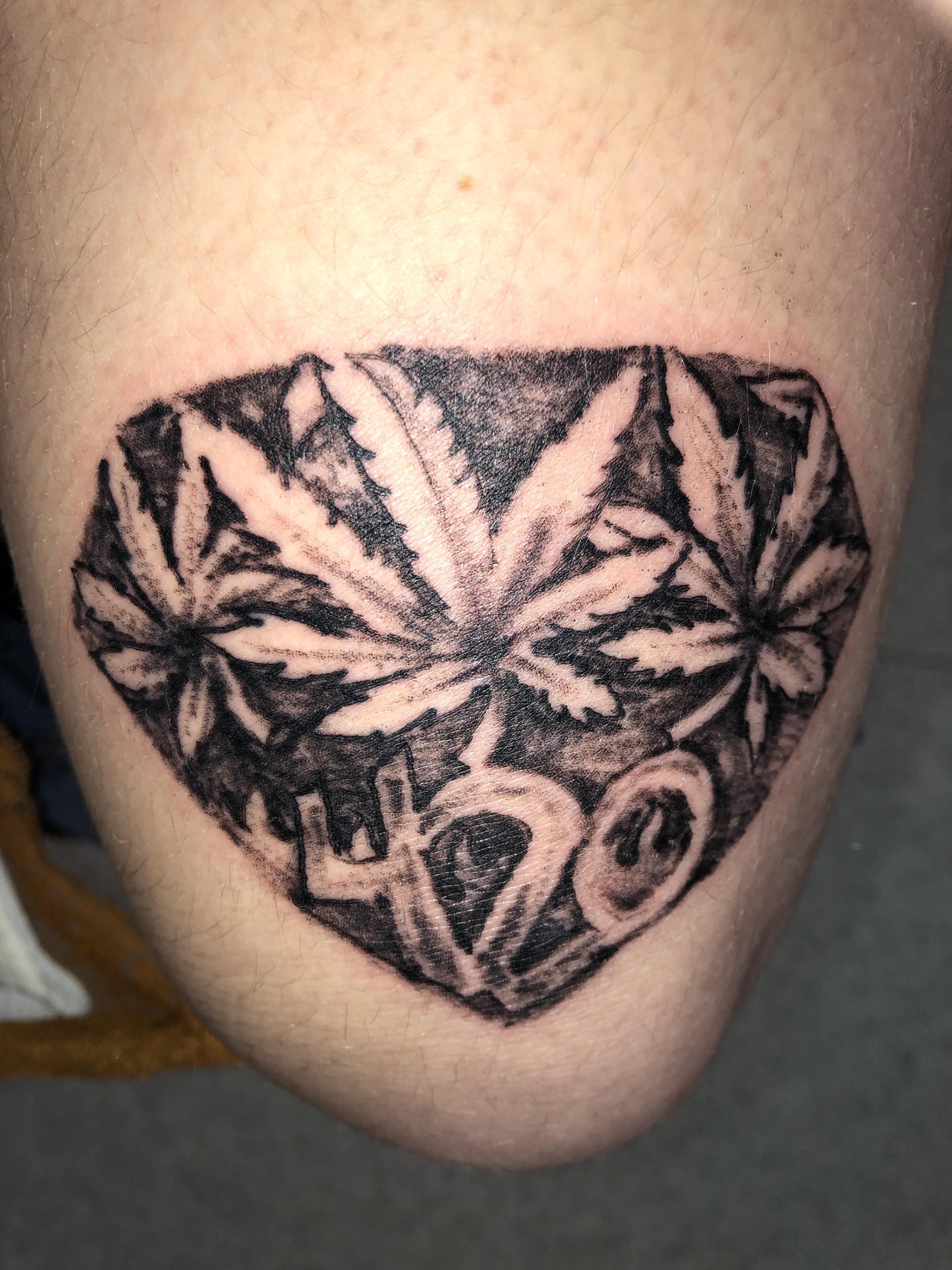 Background Color Shading Tattoo tattoo design