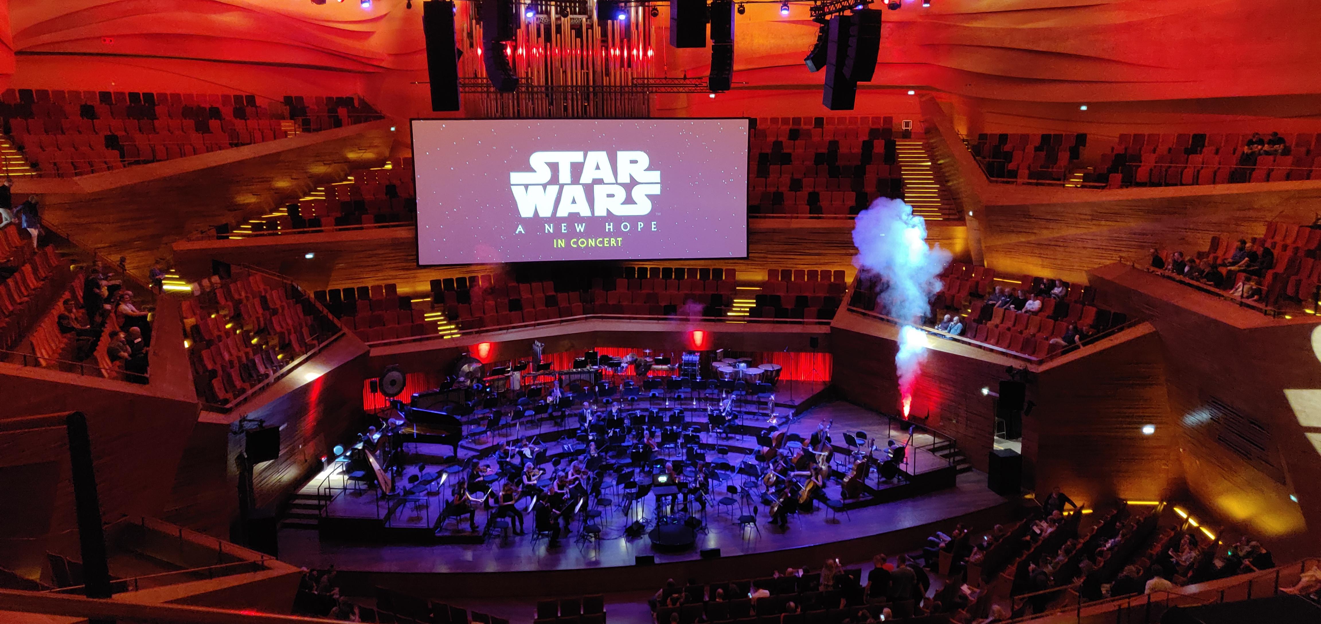 About to see Star wars with live music r/StarWars