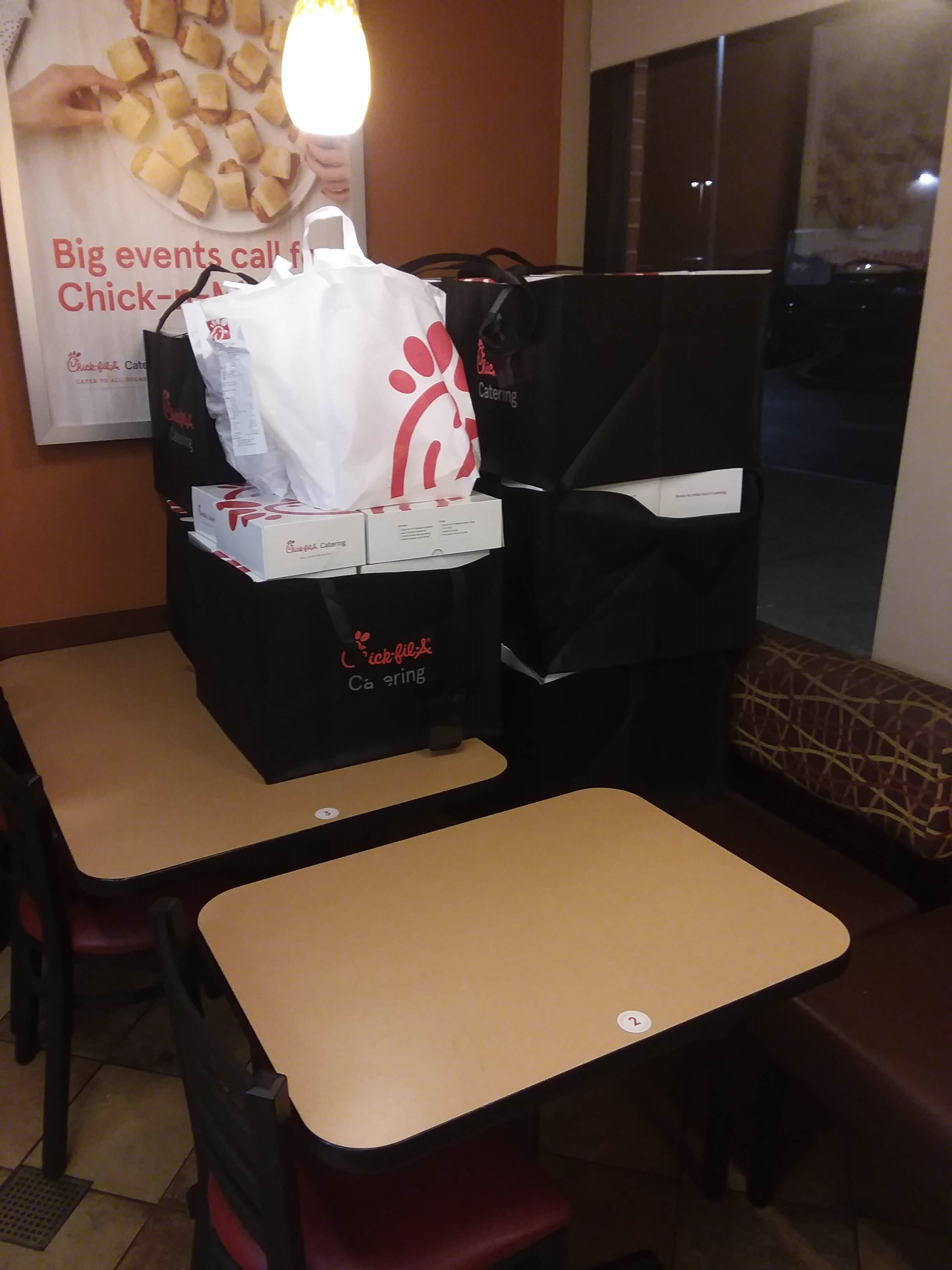 Anyone claim this ChickFilA Whale tonight? 9 Giant Catering Bags. r