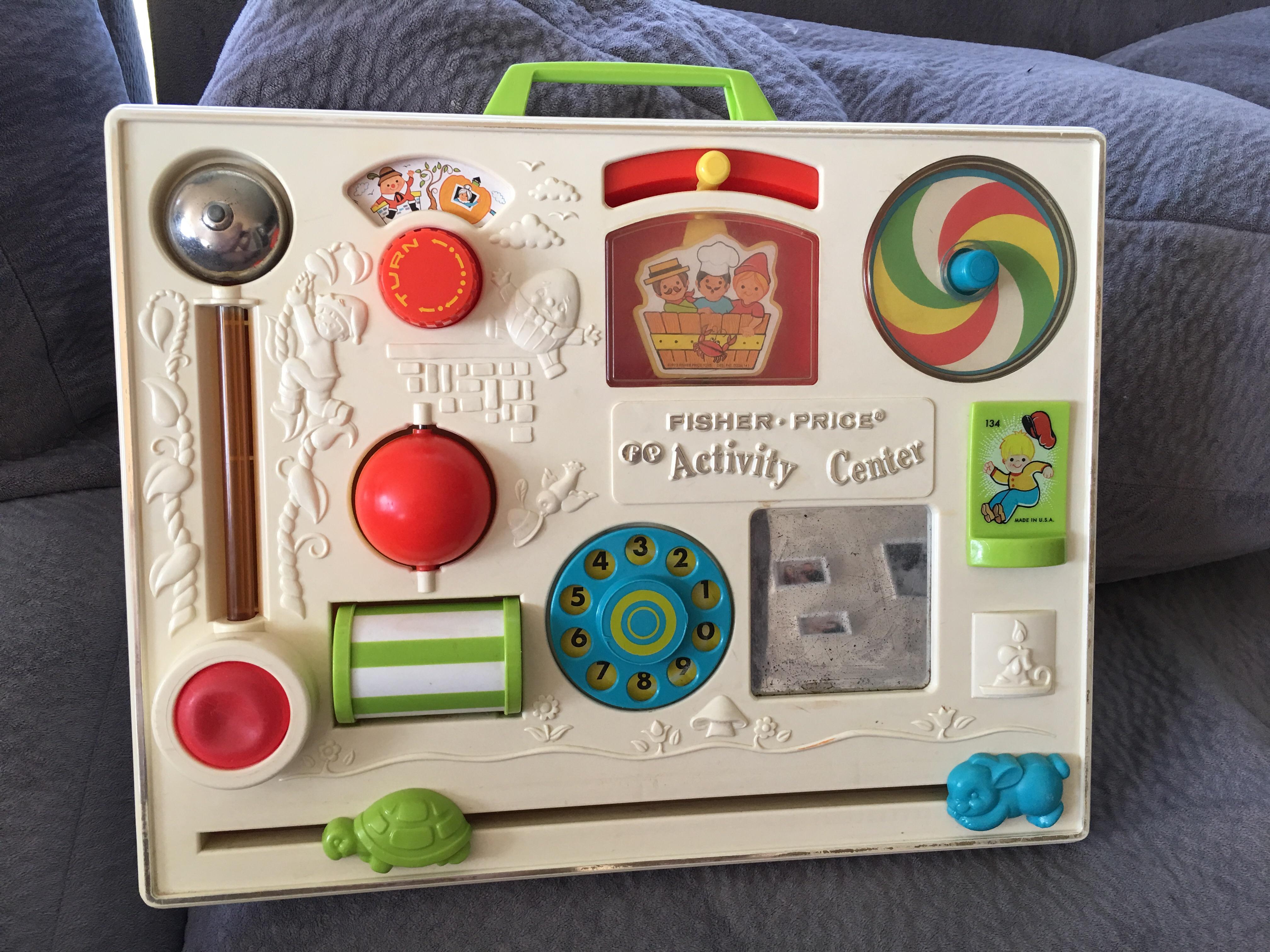 You folks liked my vintage FisherPrice little people and airplane so I thought I would post my