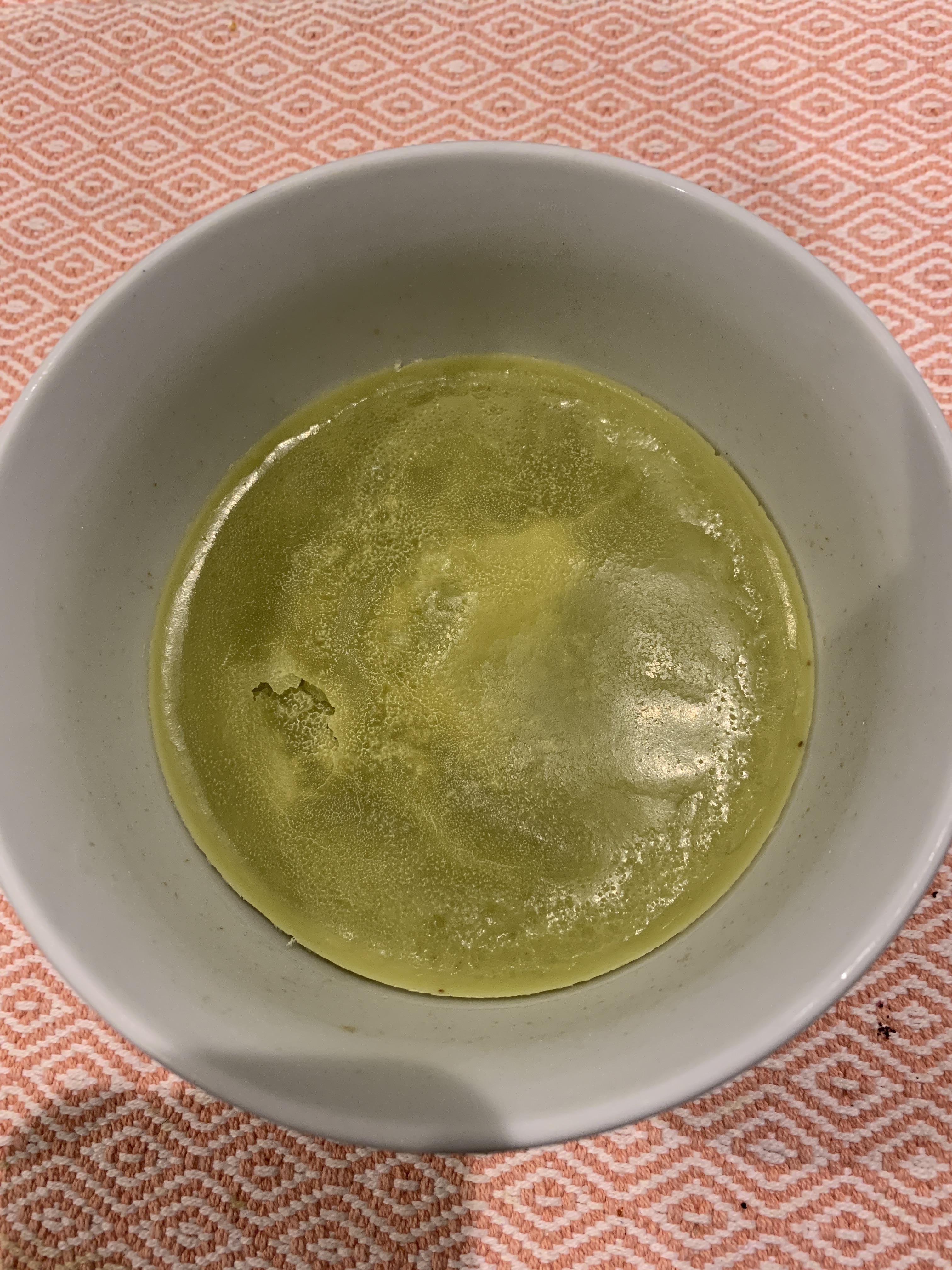 First time making cannabutter, decarbed a 1/2 oz of flower in a mason
