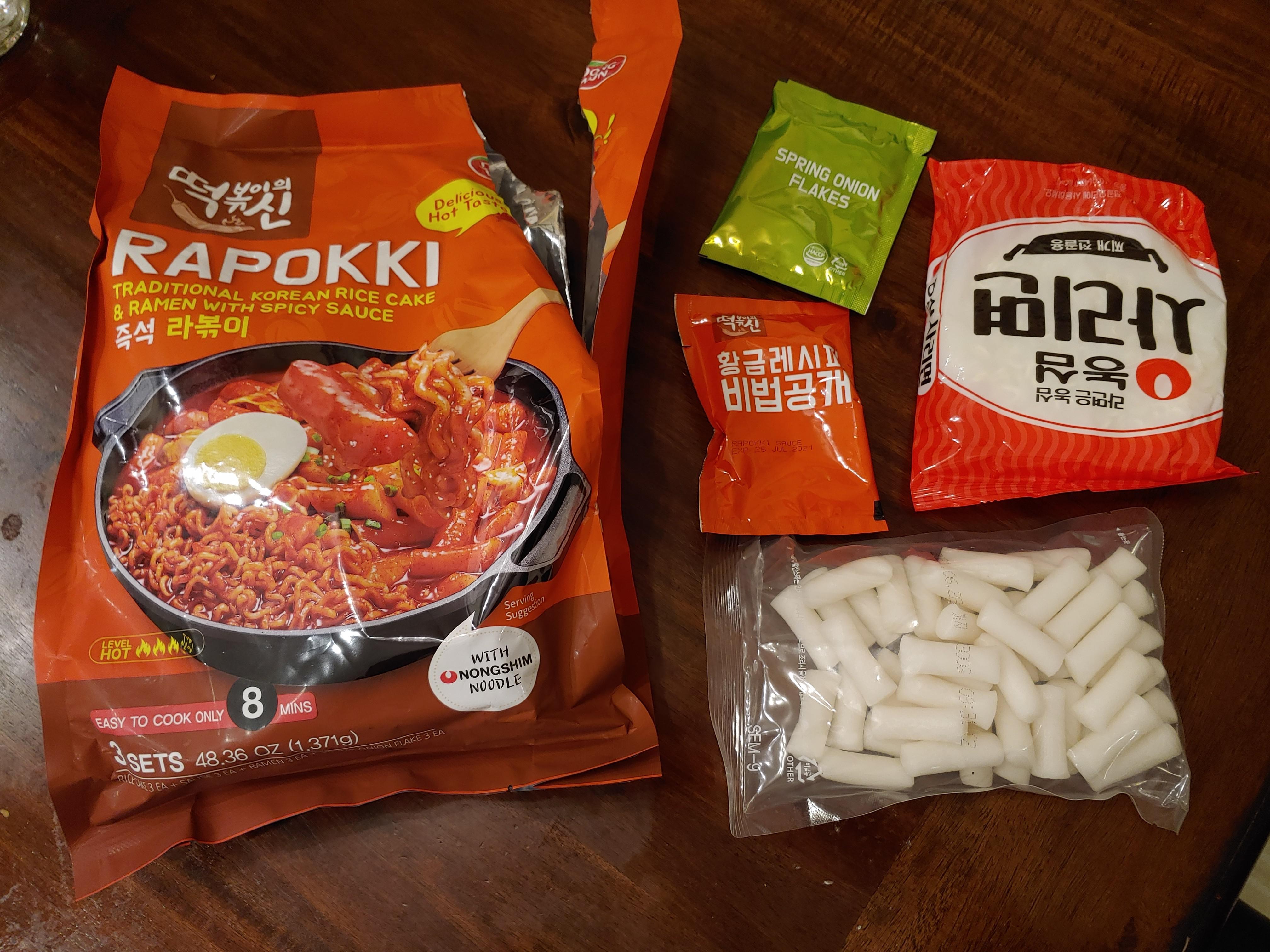 Check this out! Costco rapokki (tteokbokki)! r/KoreanFood