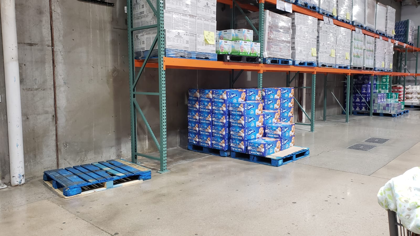 So this is what is at our Costco in Tucson, AZ... Toilet paper pretty