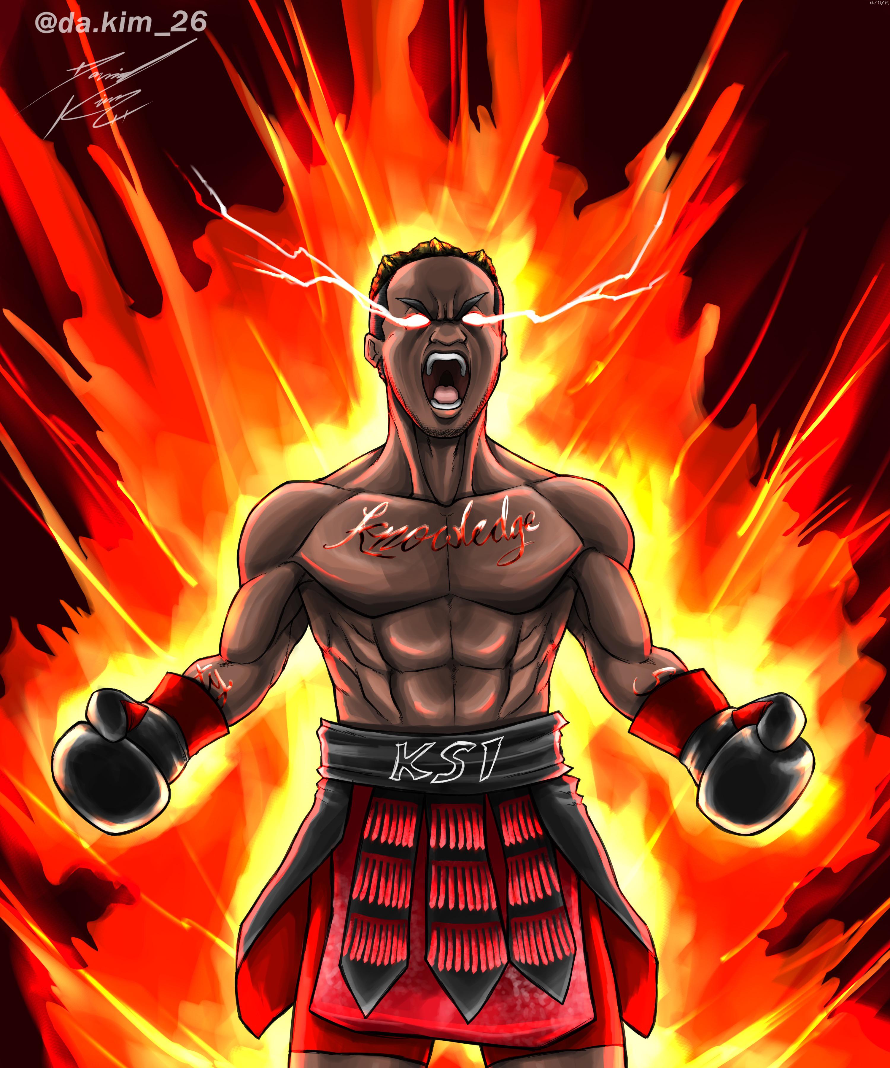 My fan art of KSI the champ r/ksi