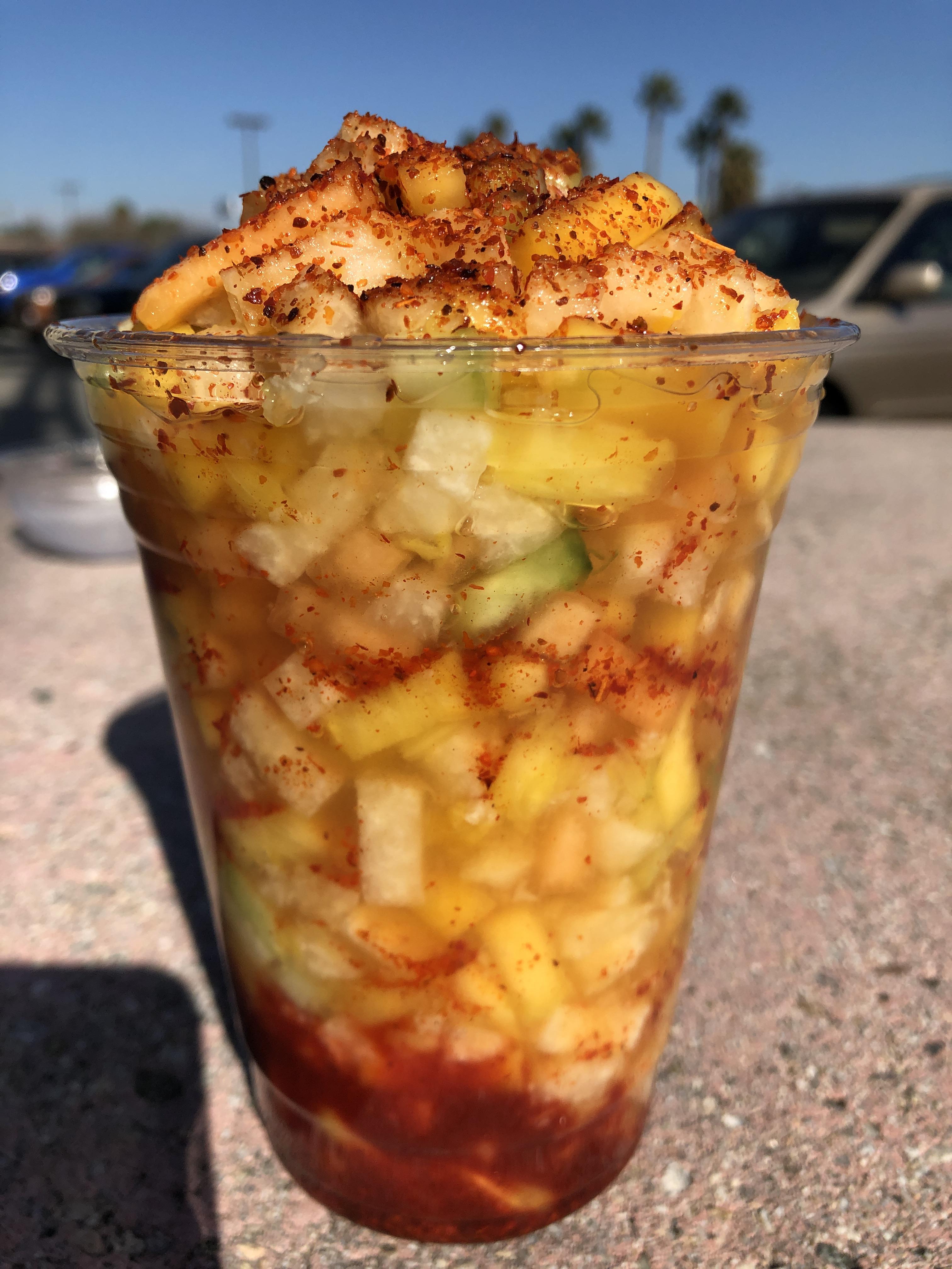 Finished W6D2 Today Finished with a delicious fruit cocktail from the