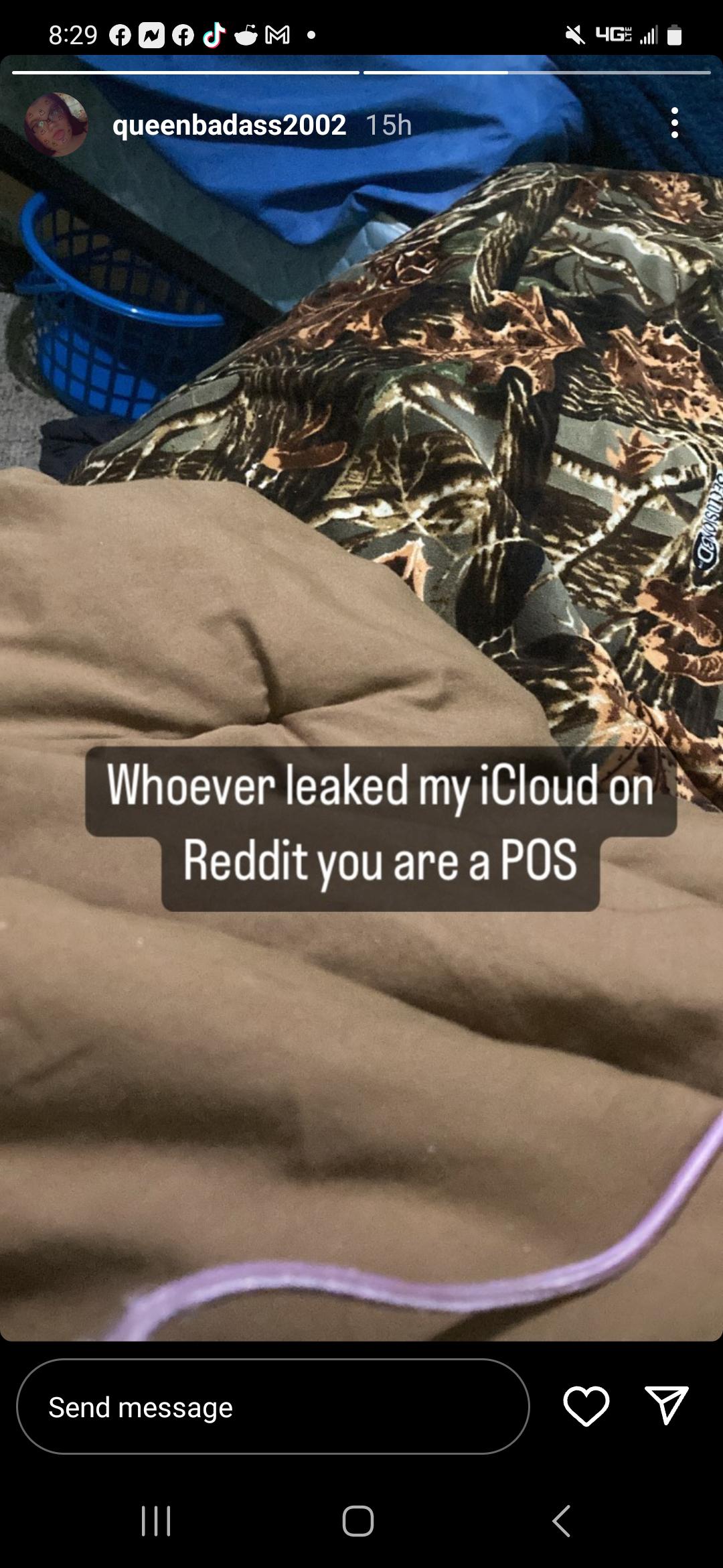 lol someone leaked her icloud on reddit? : leslieclarksnark