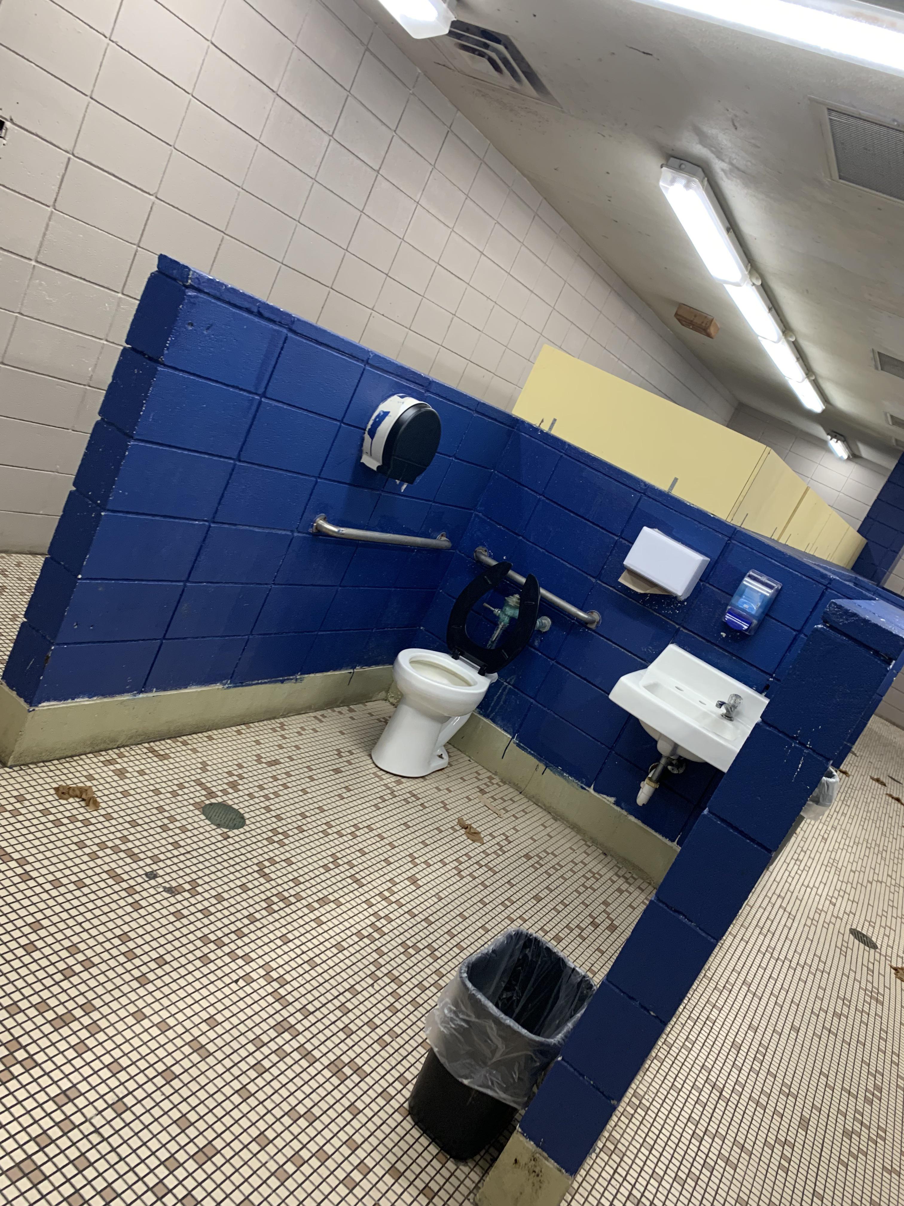 High School Bathroom