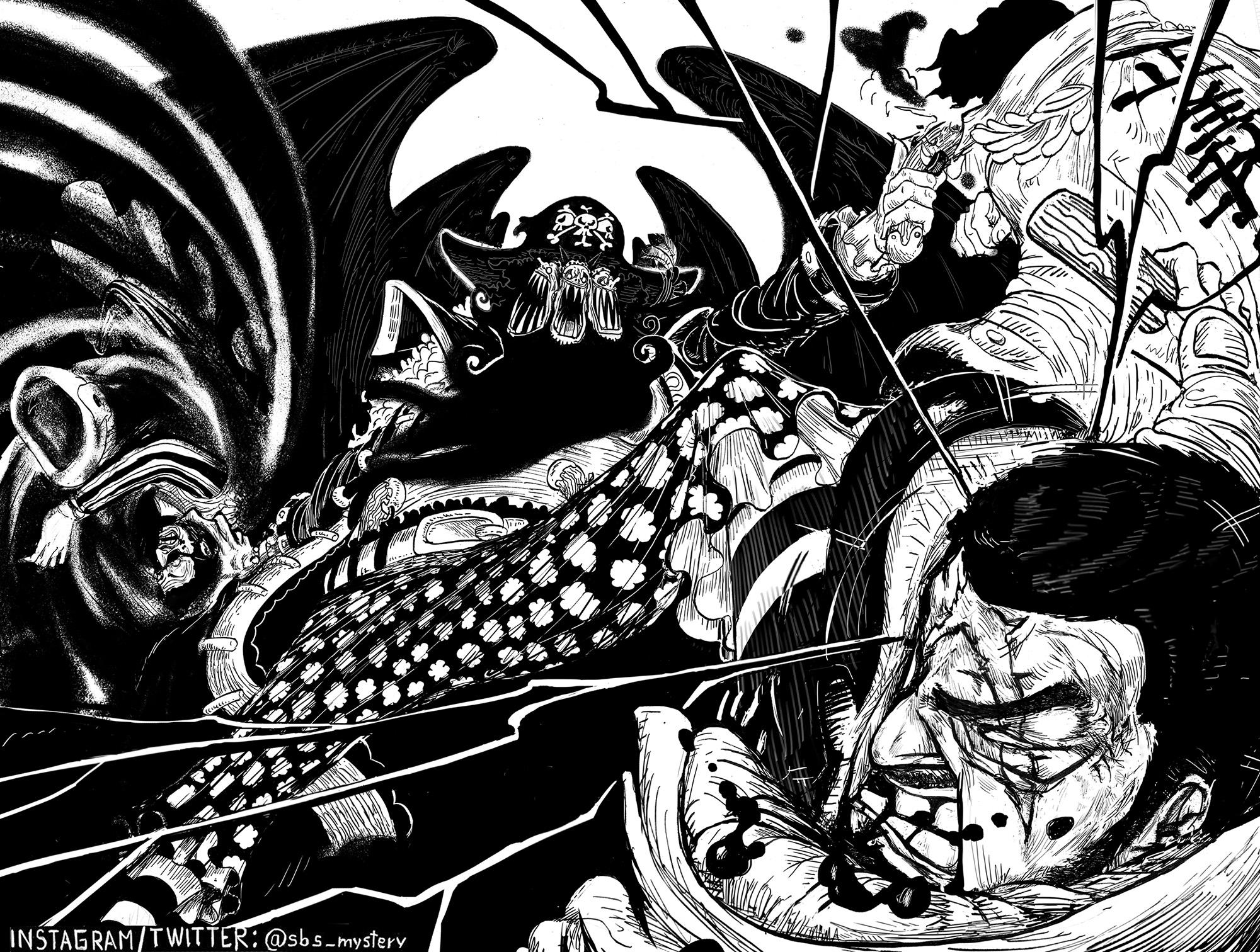 Blackbeard with a third Devil Fruit (Akuma Akuma No Mi) fanart r/OnePiece