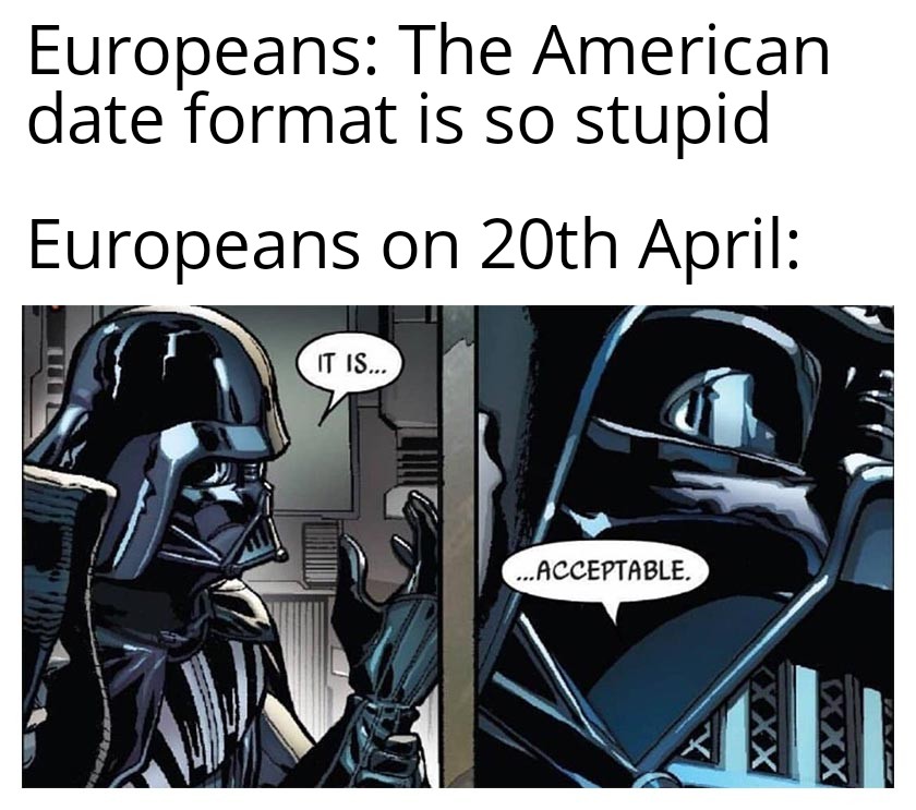 You win this time Americans r/dankmemes