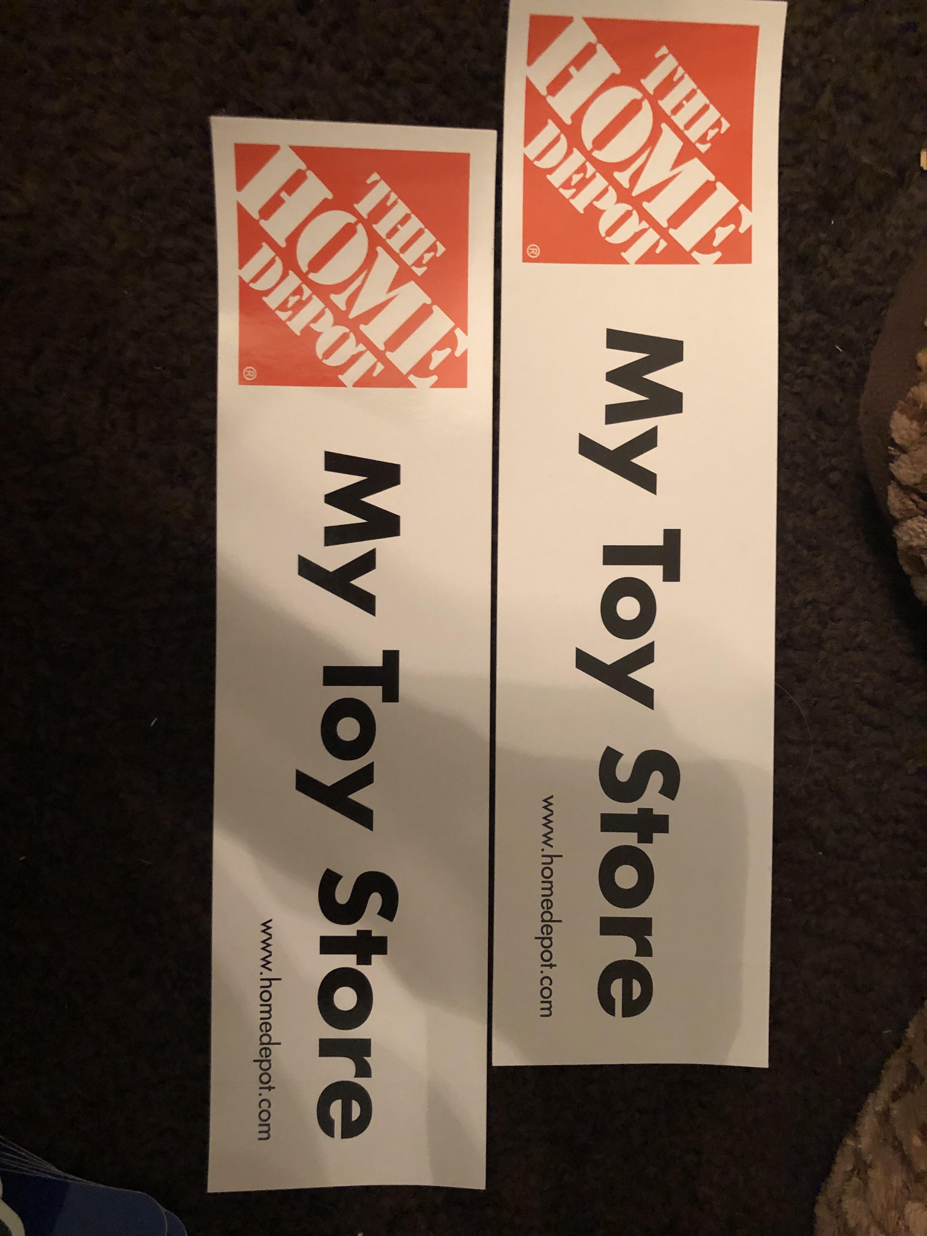 Home Depot Stickers r/freestickers