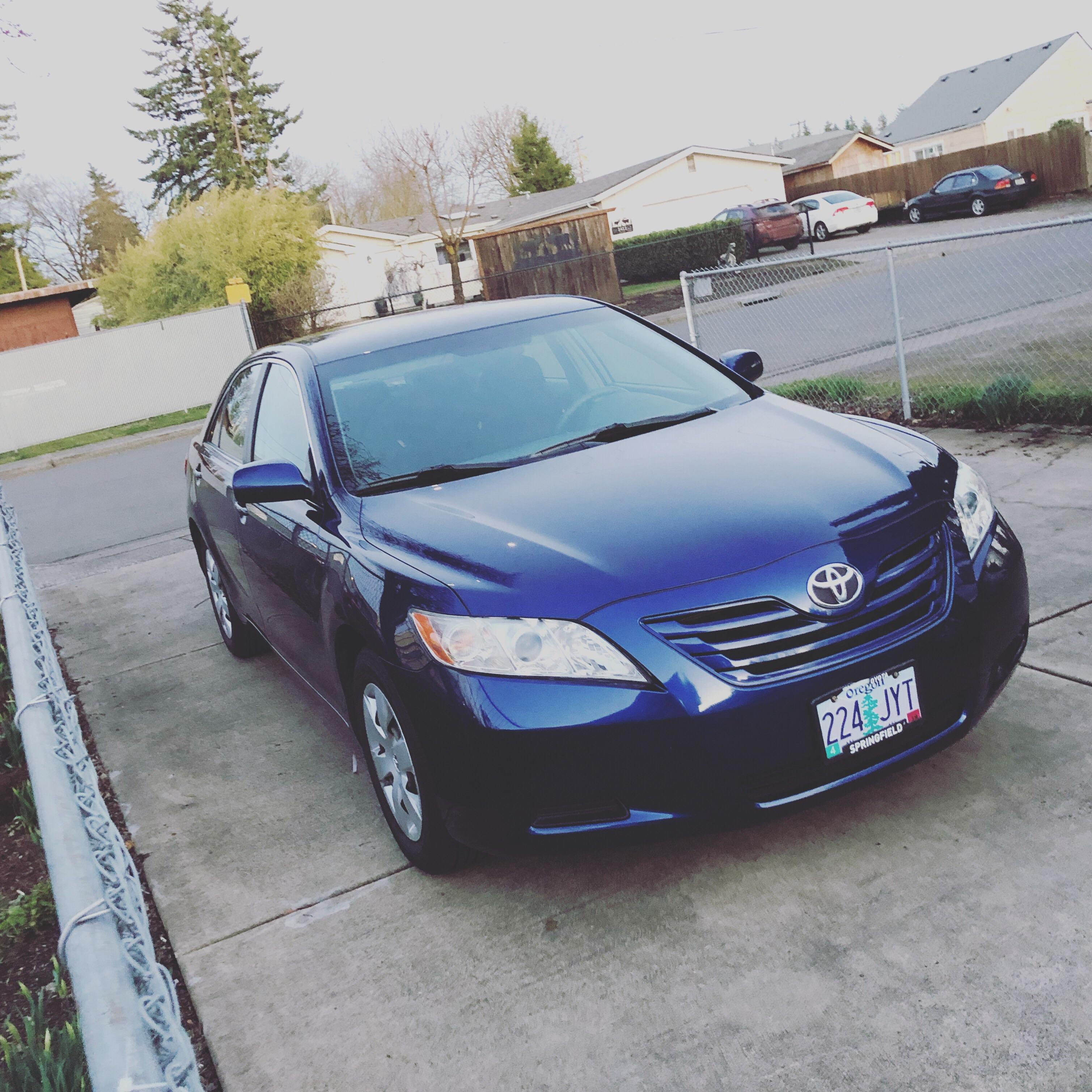 Went from a 99 Pontiac to this lovely 09 Camry. Toyota