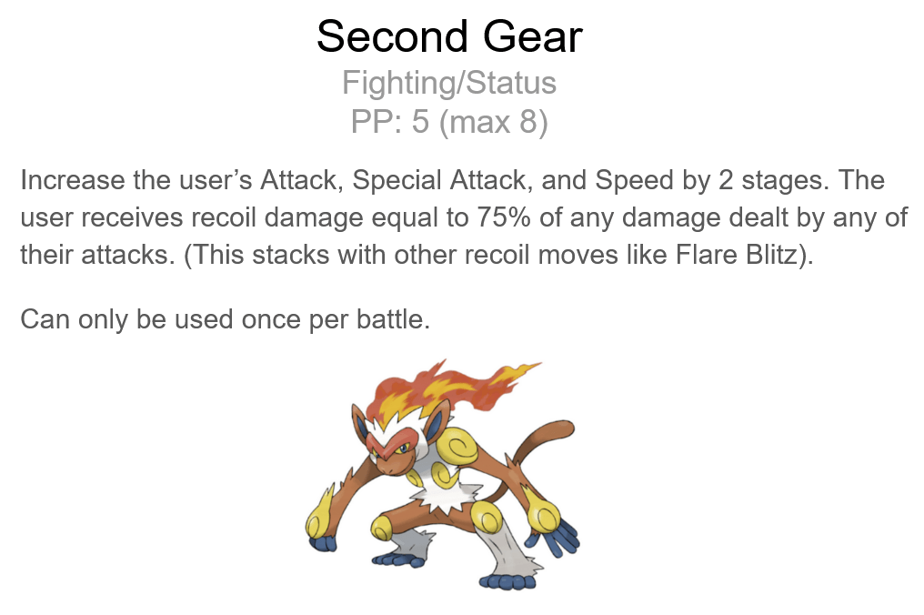 Second Gear A signature move (and a reference) for Infernape r/stunfisk
