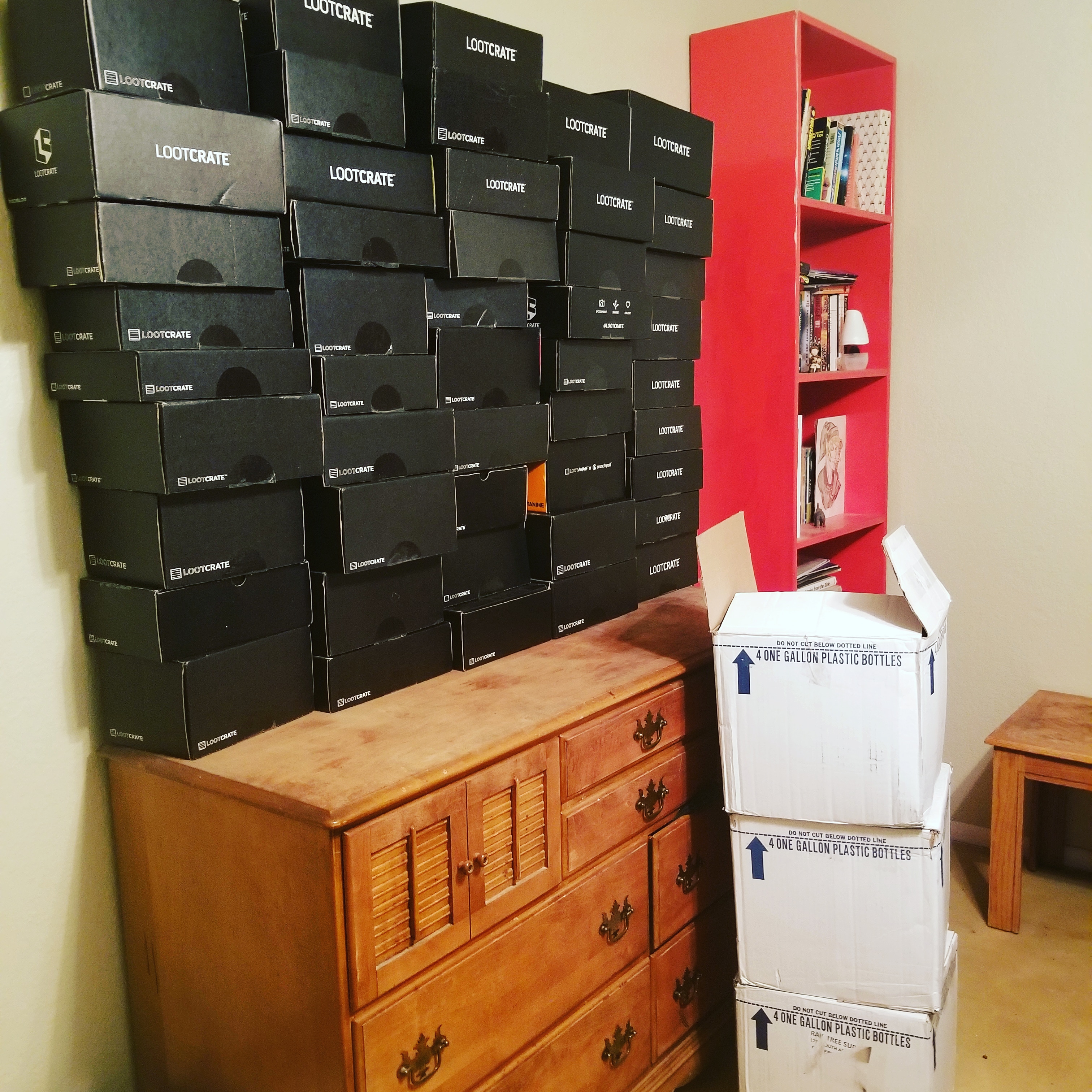 Member since June 2014. Moving and finally throwing out the boxes. r