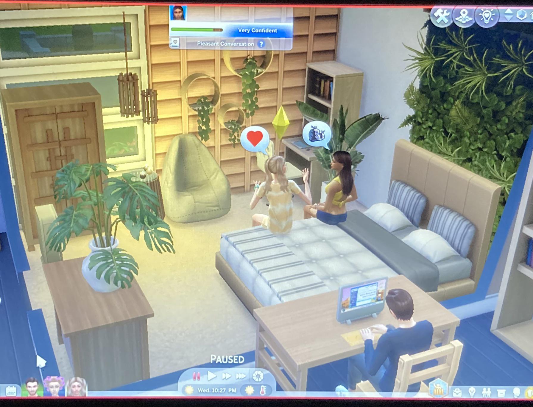 Are the speech bubbles randomly generated? Lmao r/Sims4