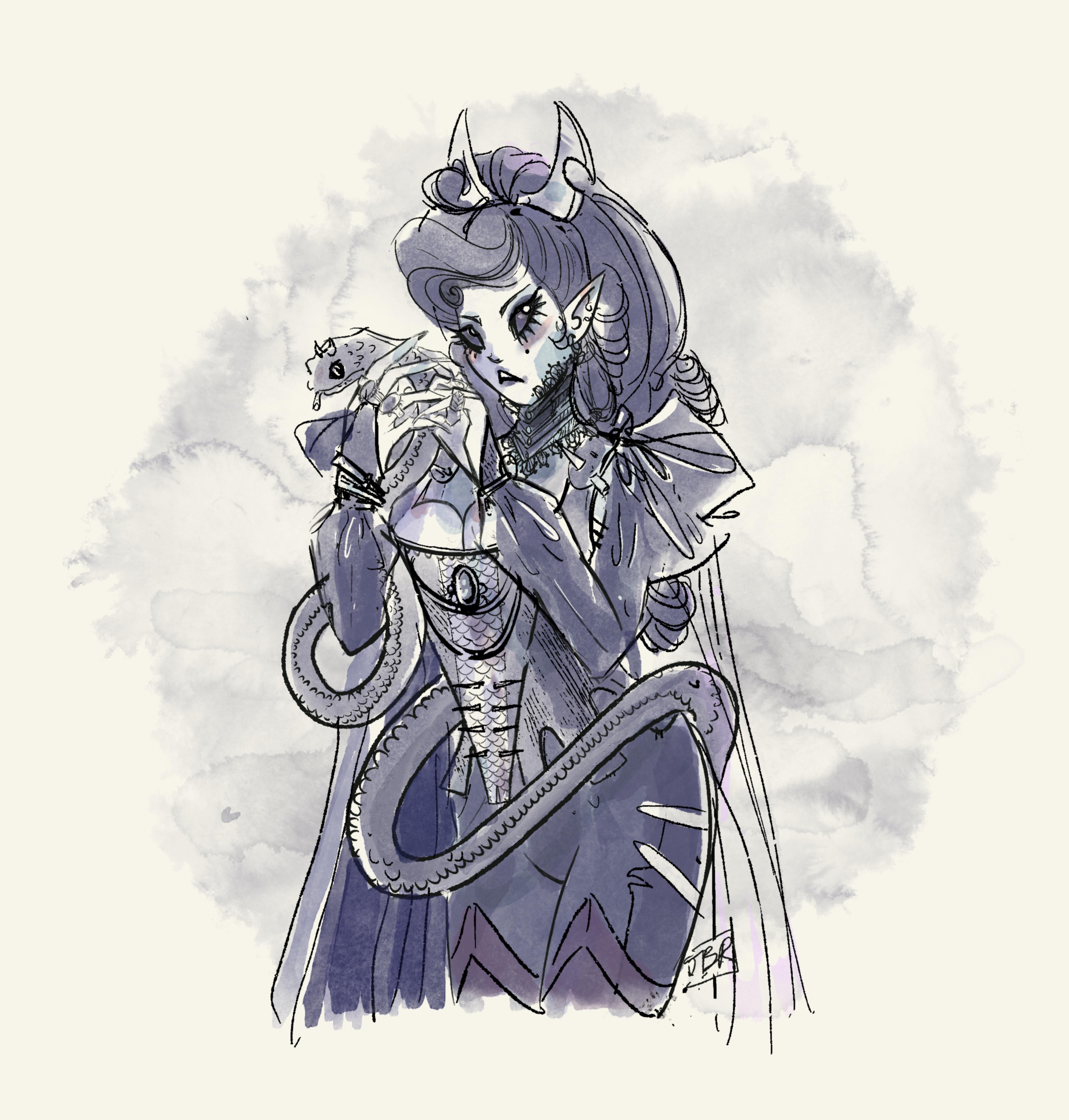 Lady Aurelia Malys (by me) r/ImaginaryWarhammer