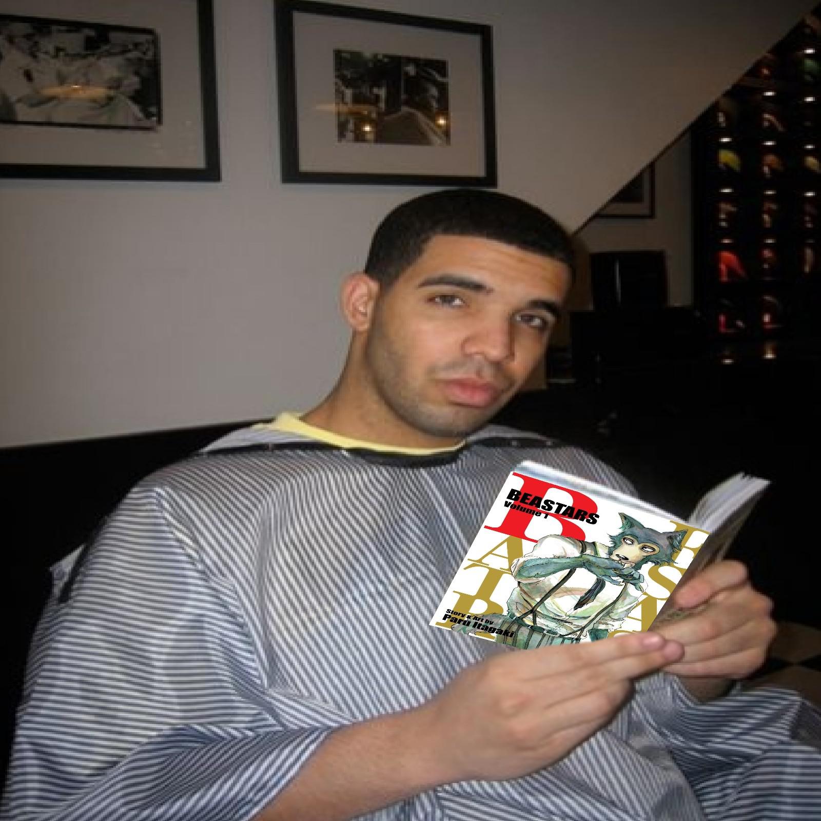 Drake really do be reading beastars 😳 r/Beastars