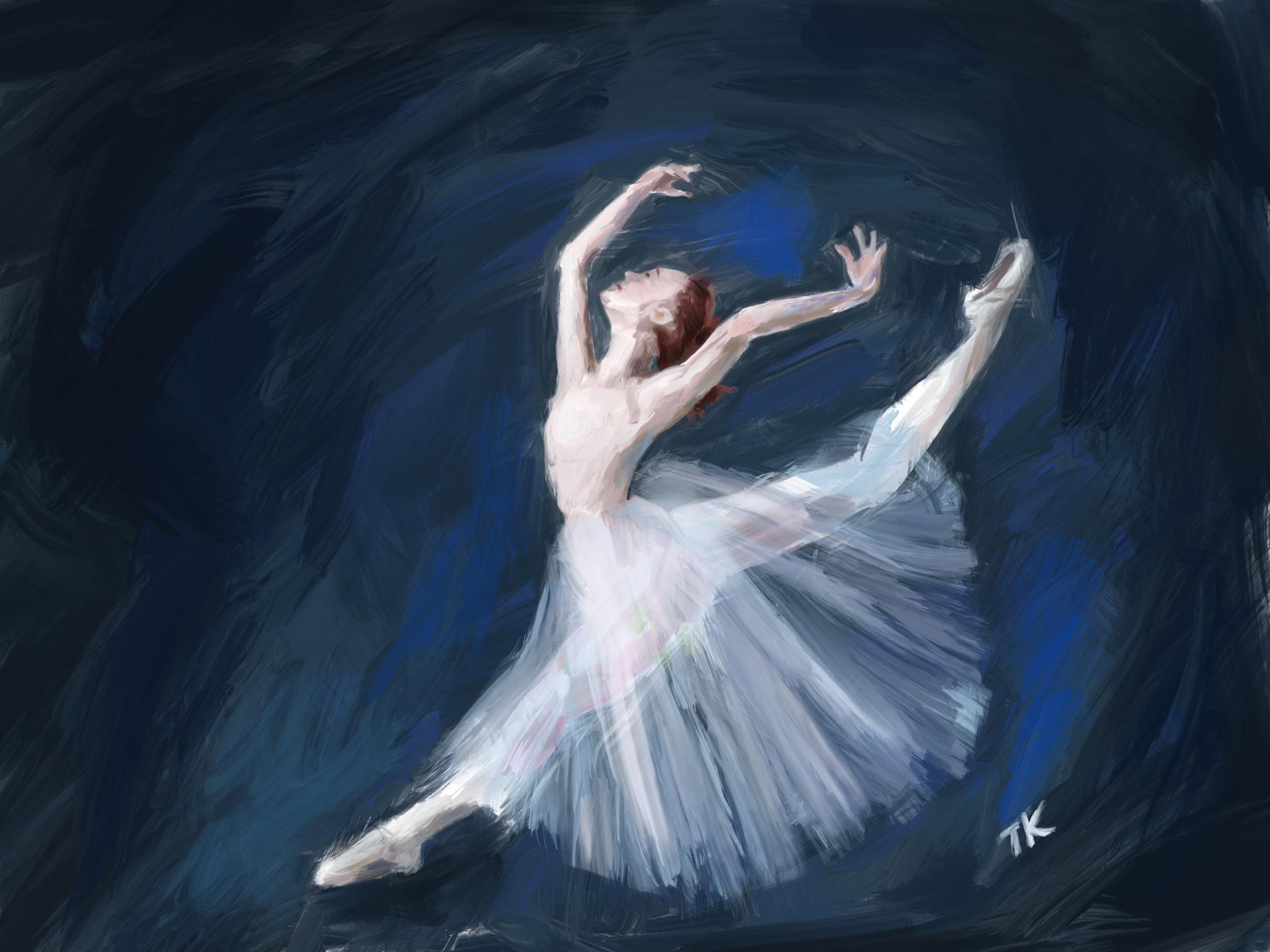 Candle lit ballet r/ProCreate