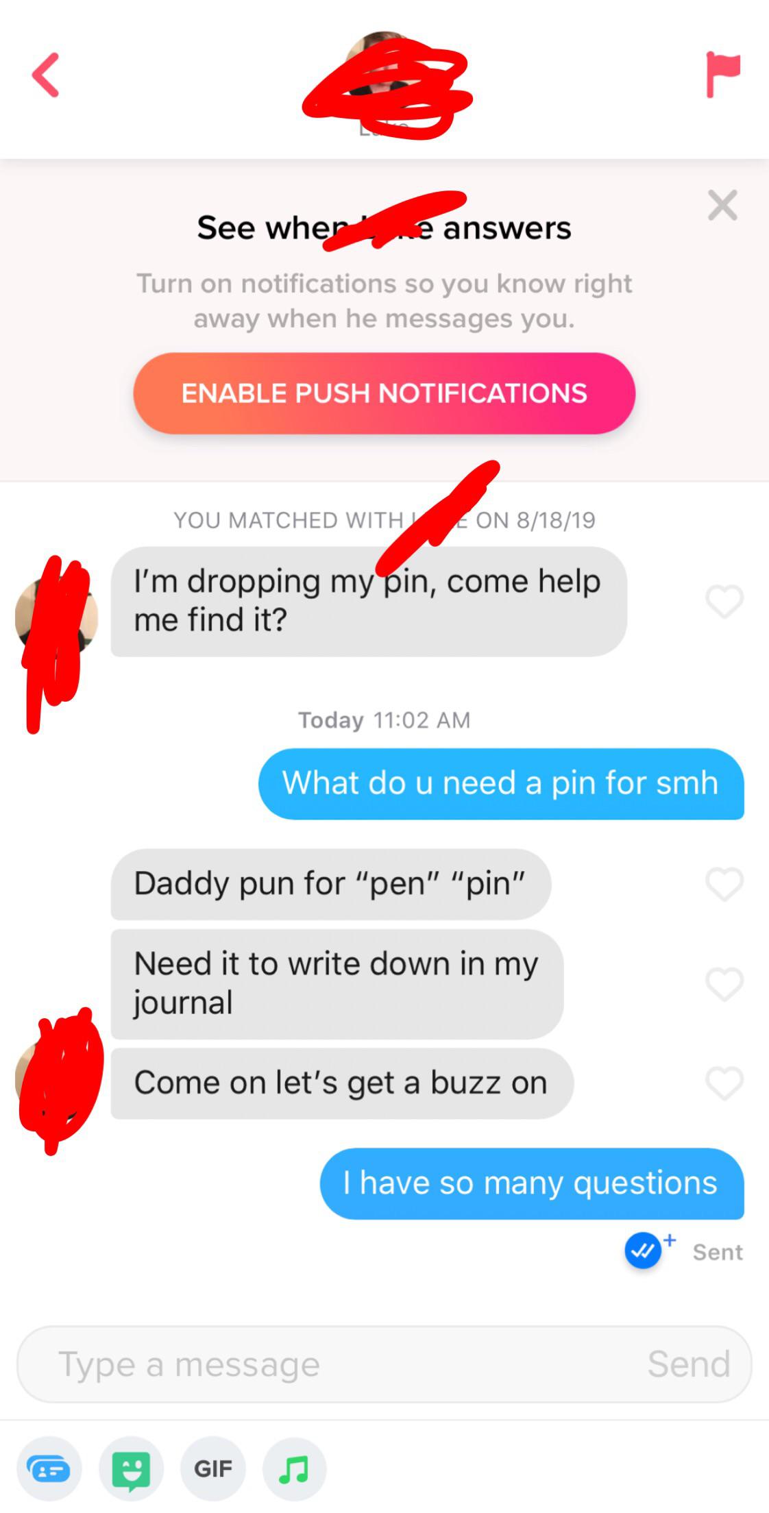 Clever Tinder Questions Tinder Elle demande son sperme adg Best