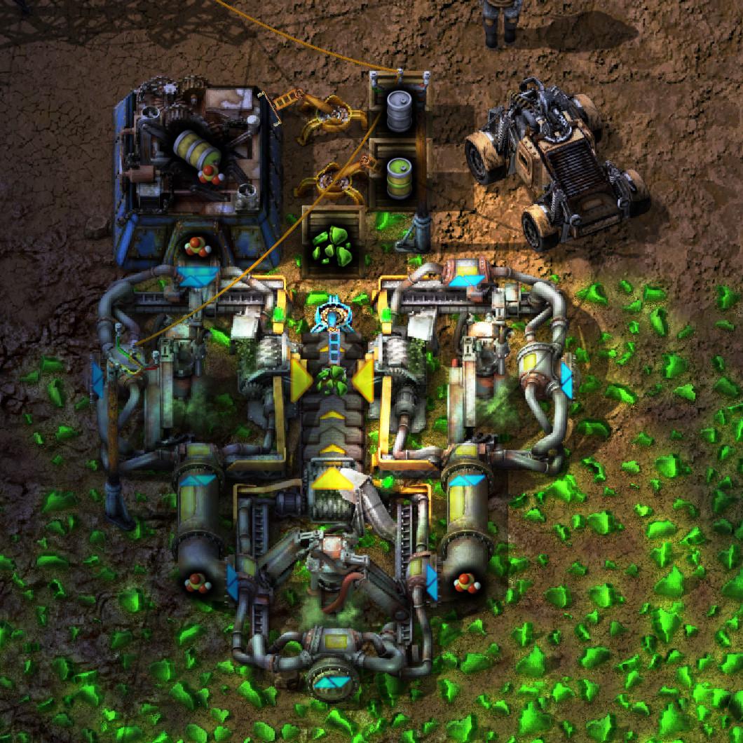 Found a good use for barrels r/factorio