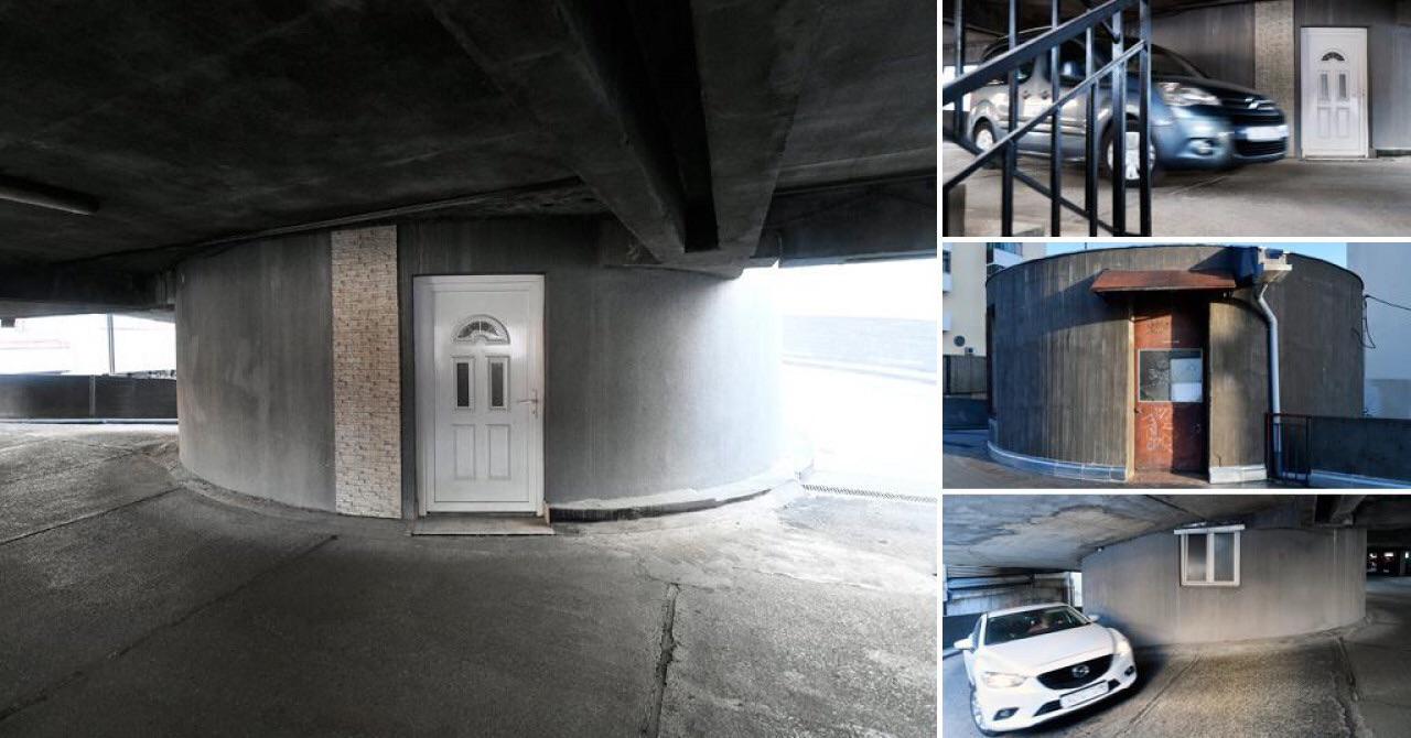 Apartment in a parking garage in Zagreb, Croatia r/UrbanHell