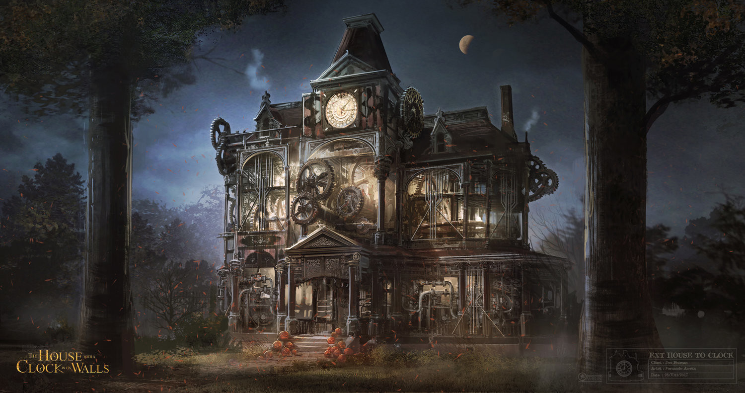 The House with a Clock in Its Walls by Fernando Acosta r