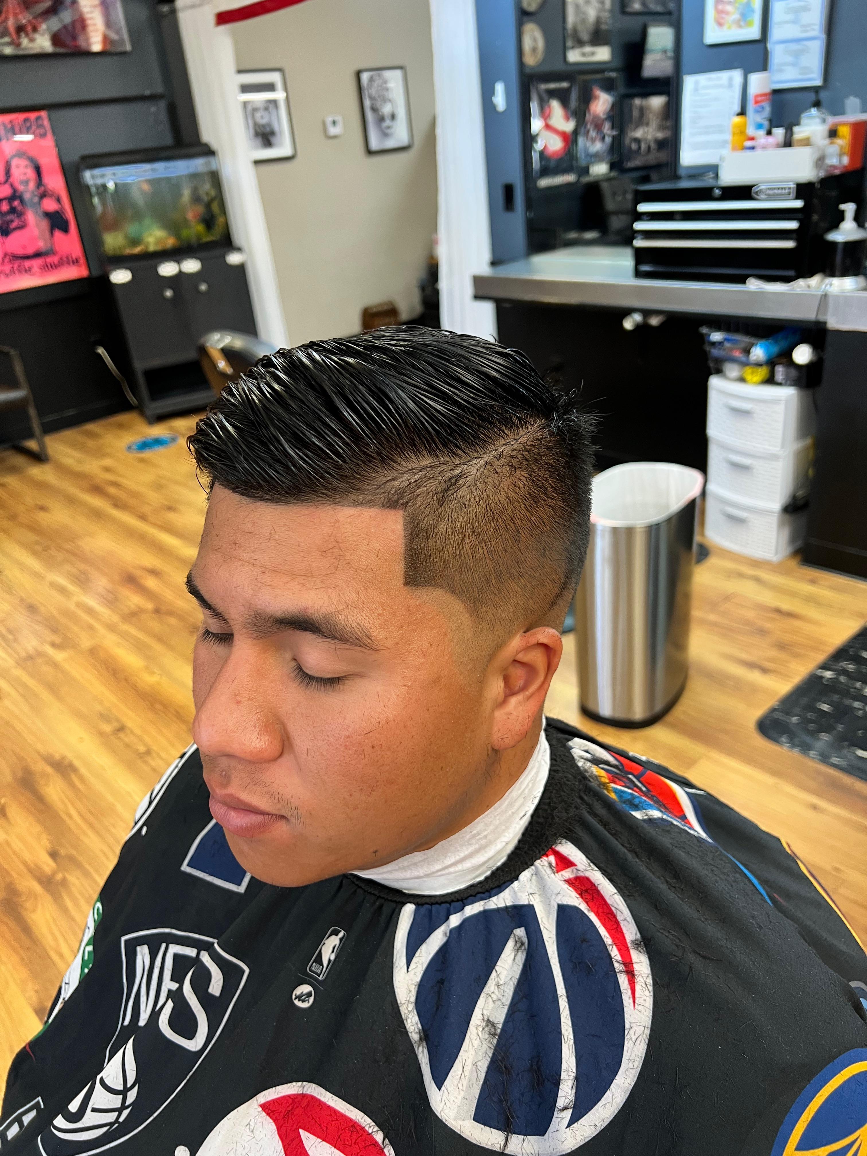 Client came back in saying his sideburn area aka ccup didn’t look