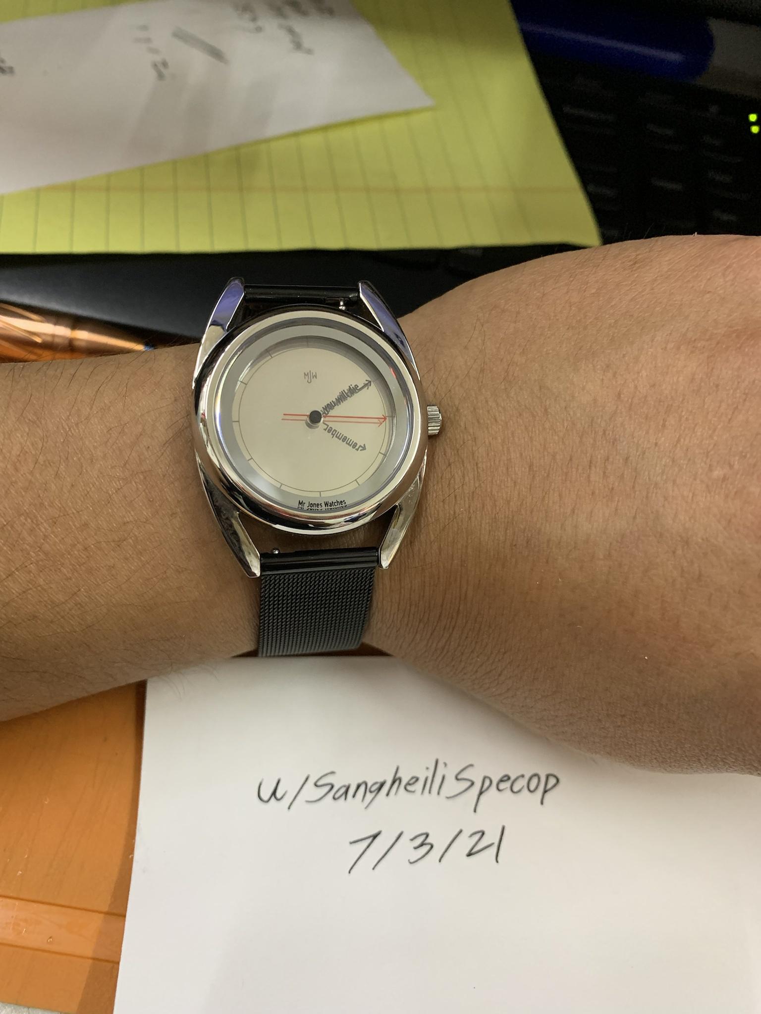 [WTS] Mr. Jones Watches "The Accurate" r/Watchexchange