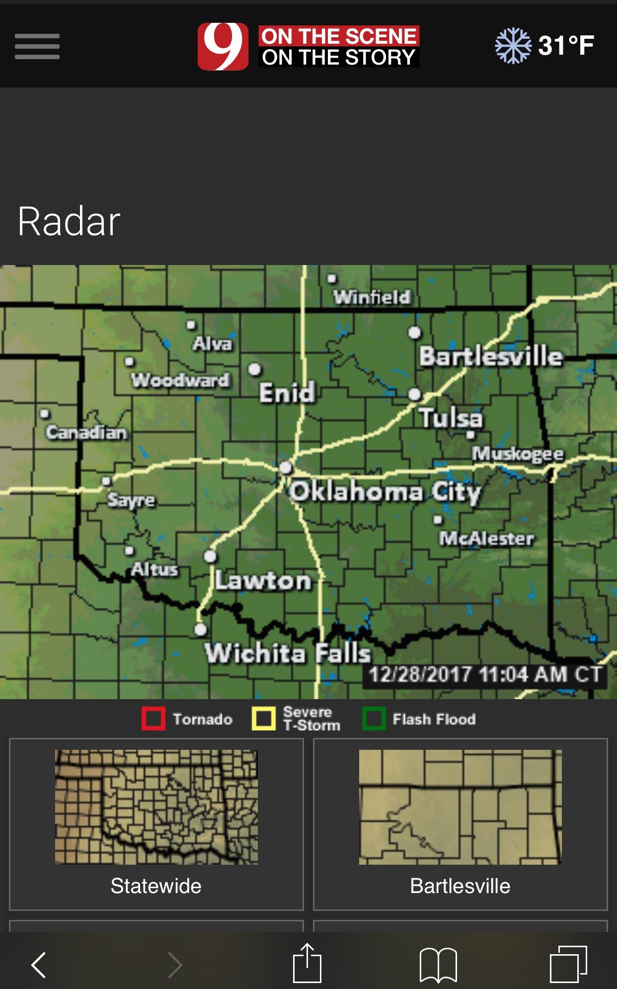 Nothing says “boredom” like an empty radar r/oklahoma