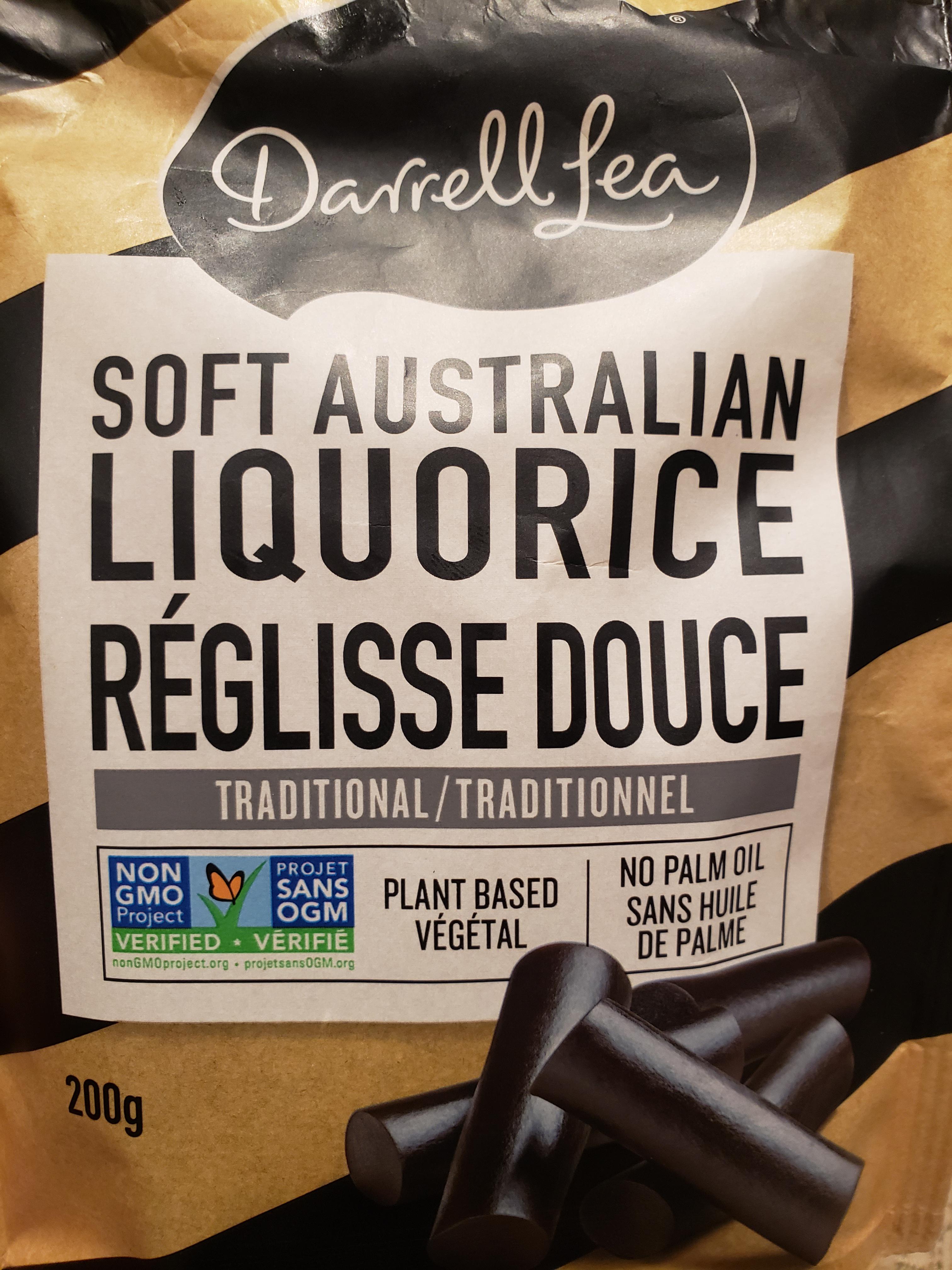 Canadian here, got this delicious liquorice that claims that its