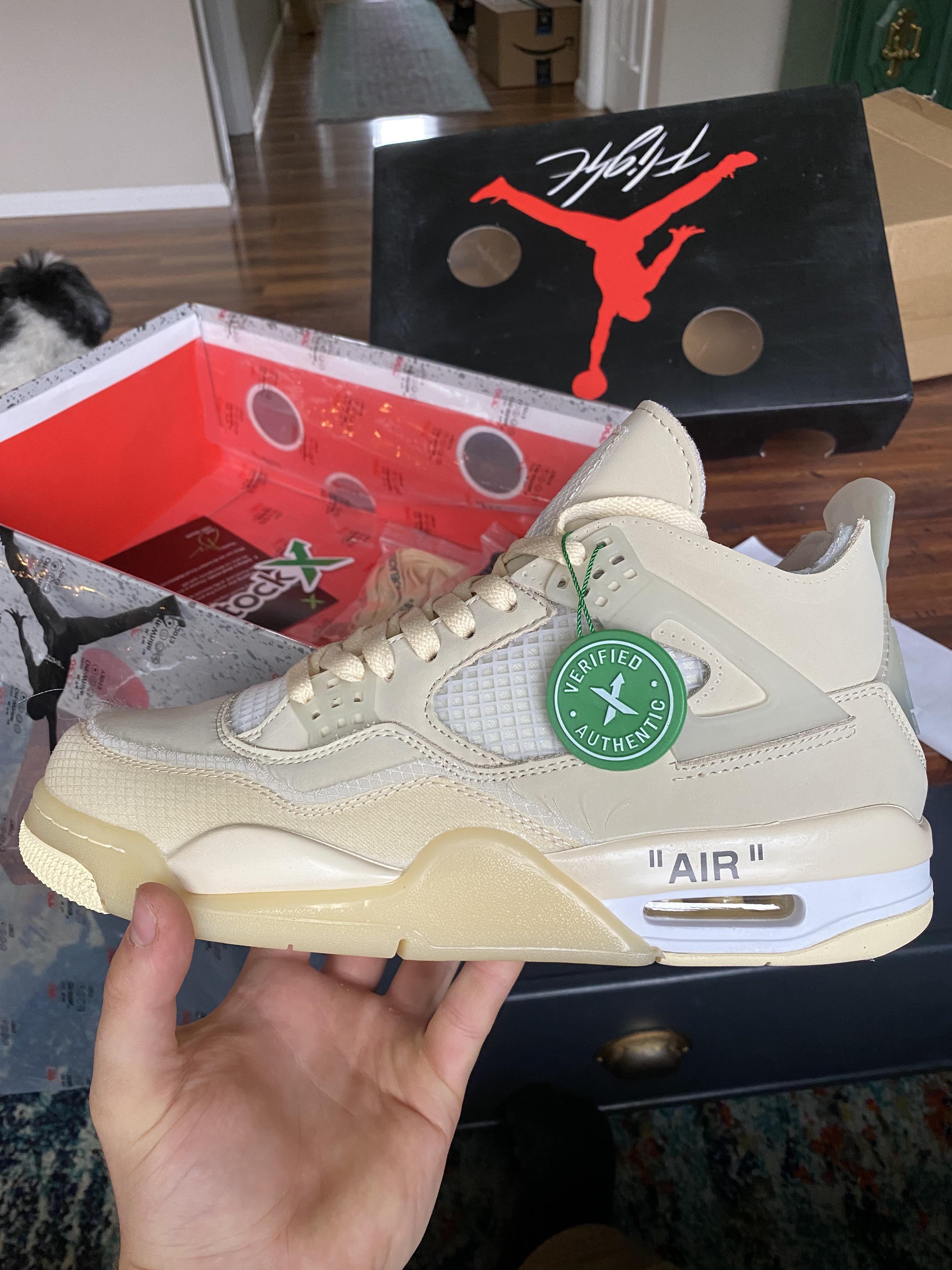 Off white 4 from DHgate. I think they look good? Thoughts please?? r/DHgate