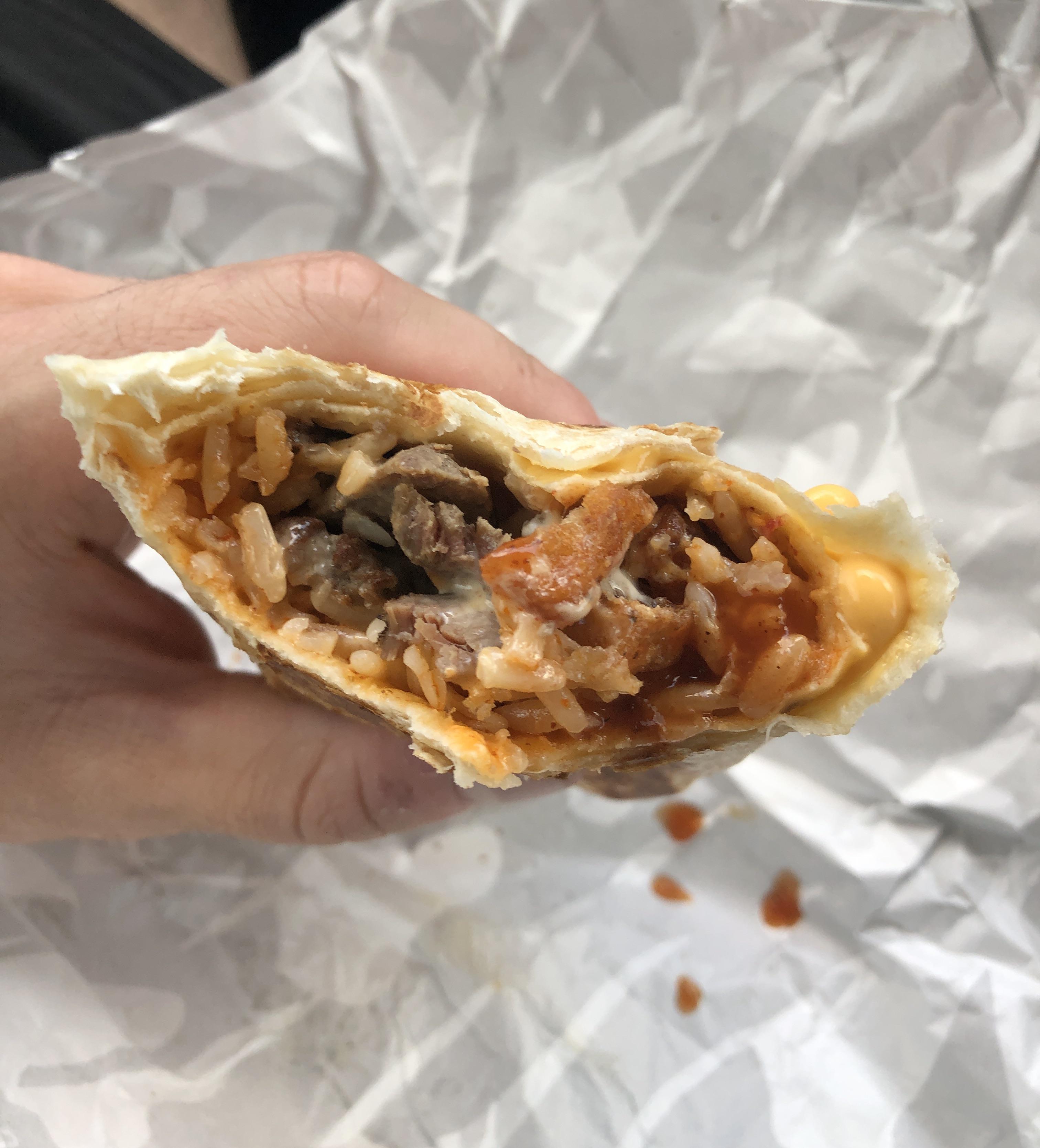 The better than sex burrito. Steak Quesarito add potatoes. r/tacobell