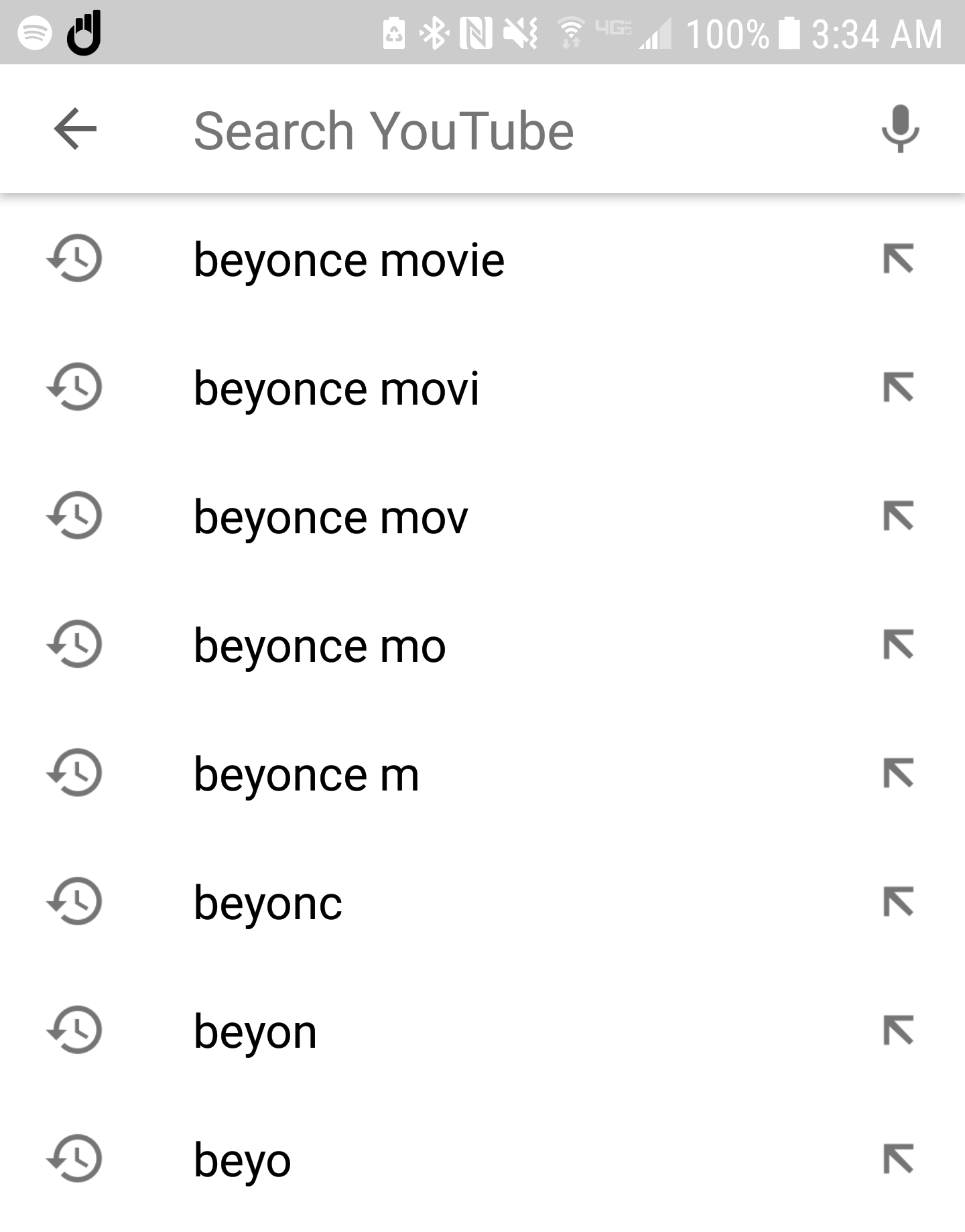 So this is in my search history, and I didn't type it. Any ideas why