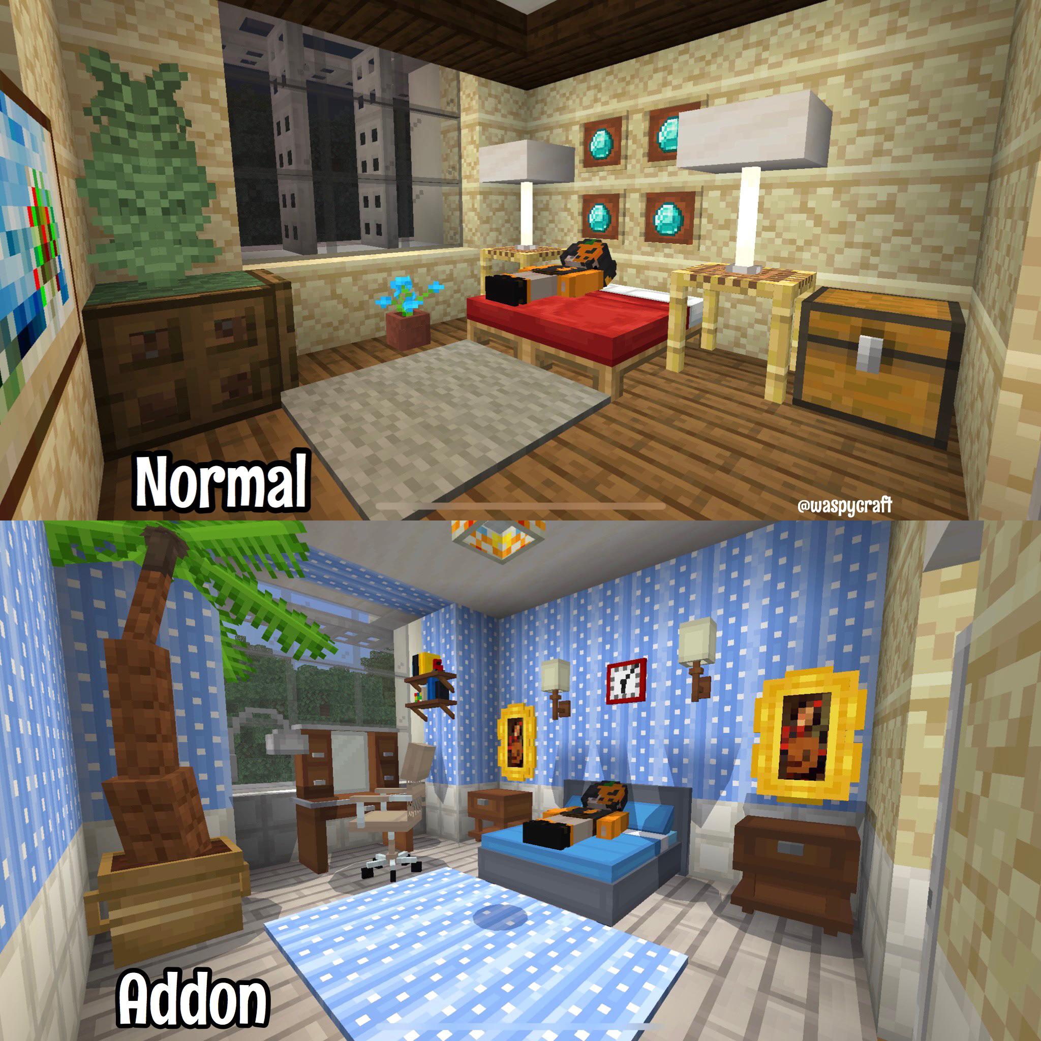 Furniture Addon r/Minecraftbuilds