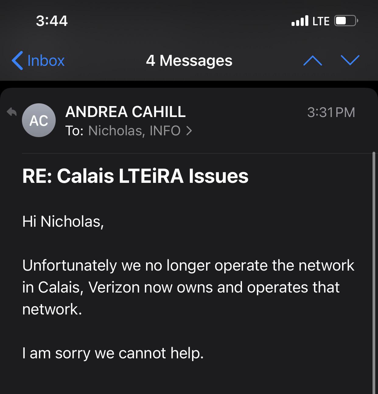 New Wireless Improvements Verizon has Officially taken ownership of