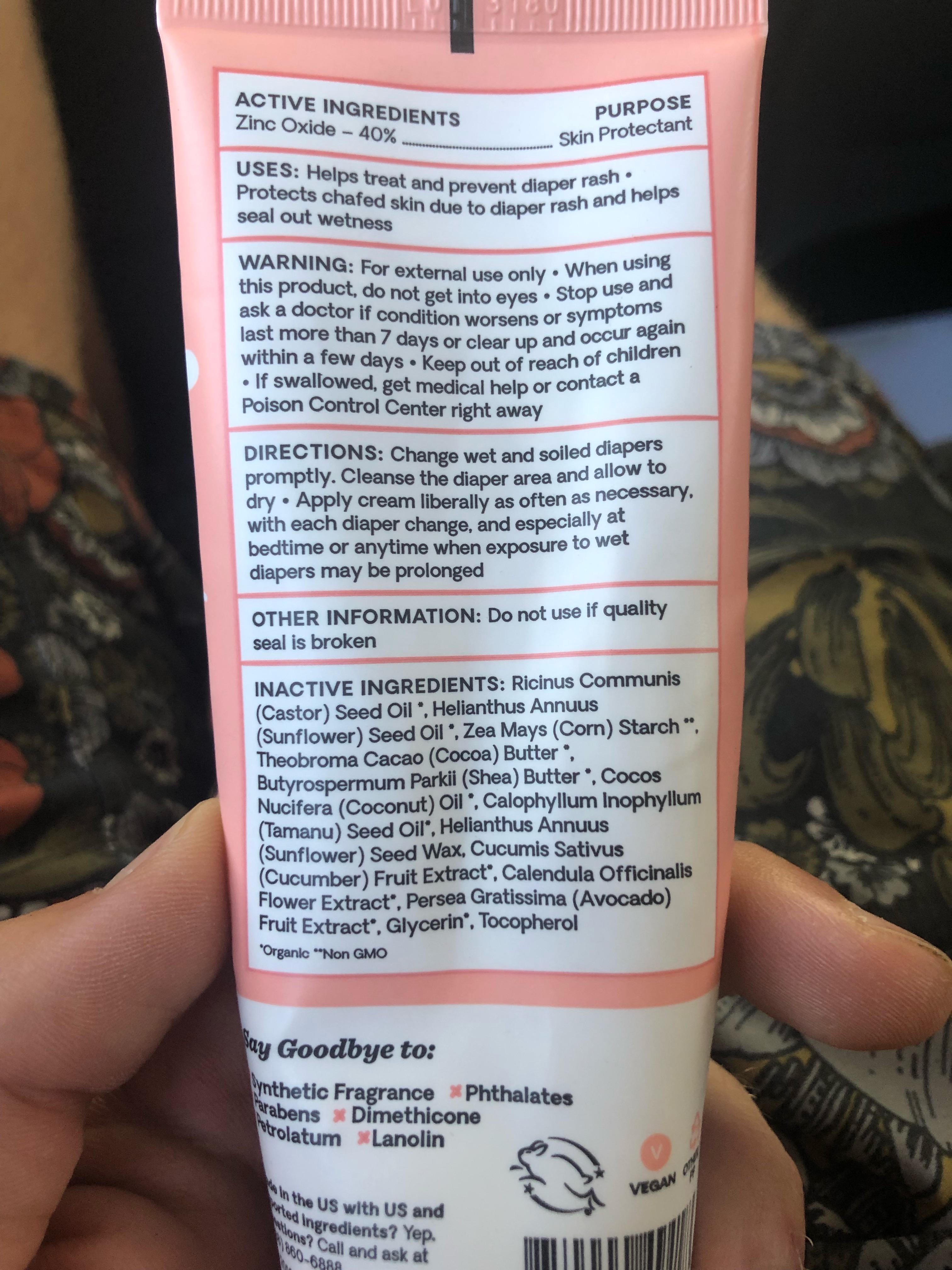 [Sun Care] Can I use this diaper rash cream as sunscreen (40 zinc