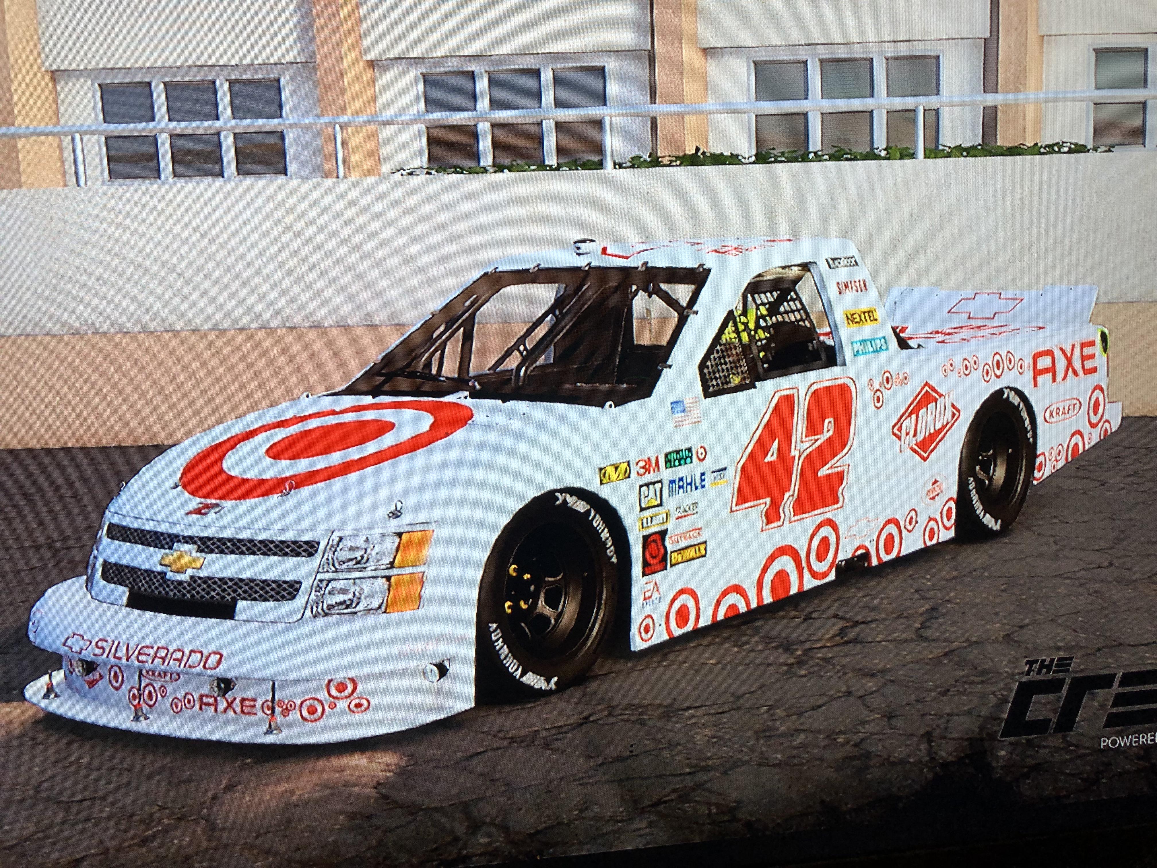 Dope paint scheme someone created on The Crew 2 for the Silverado