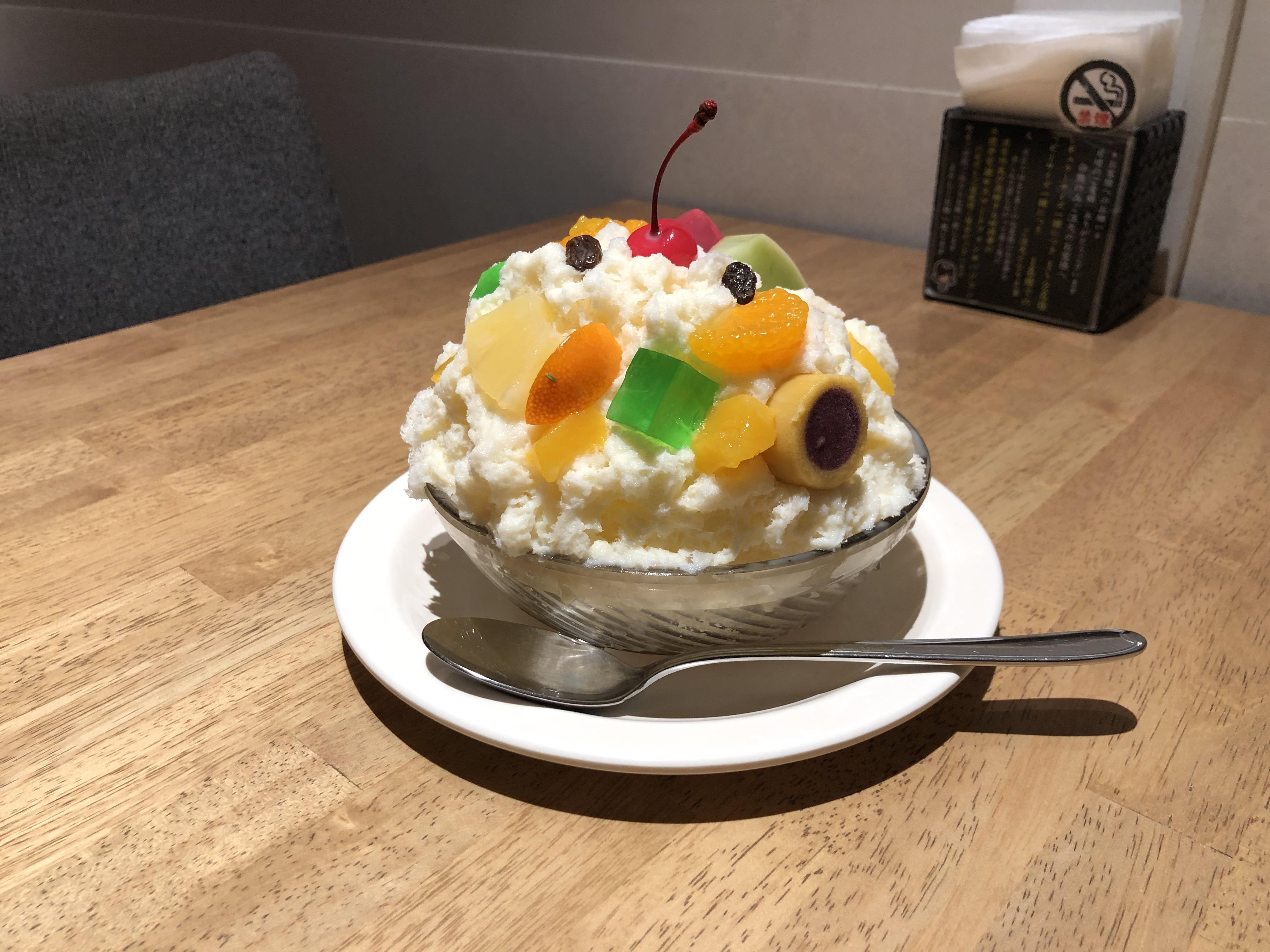 Japanese shaved ice dessert in Kagoshima, Japan r/japanpics