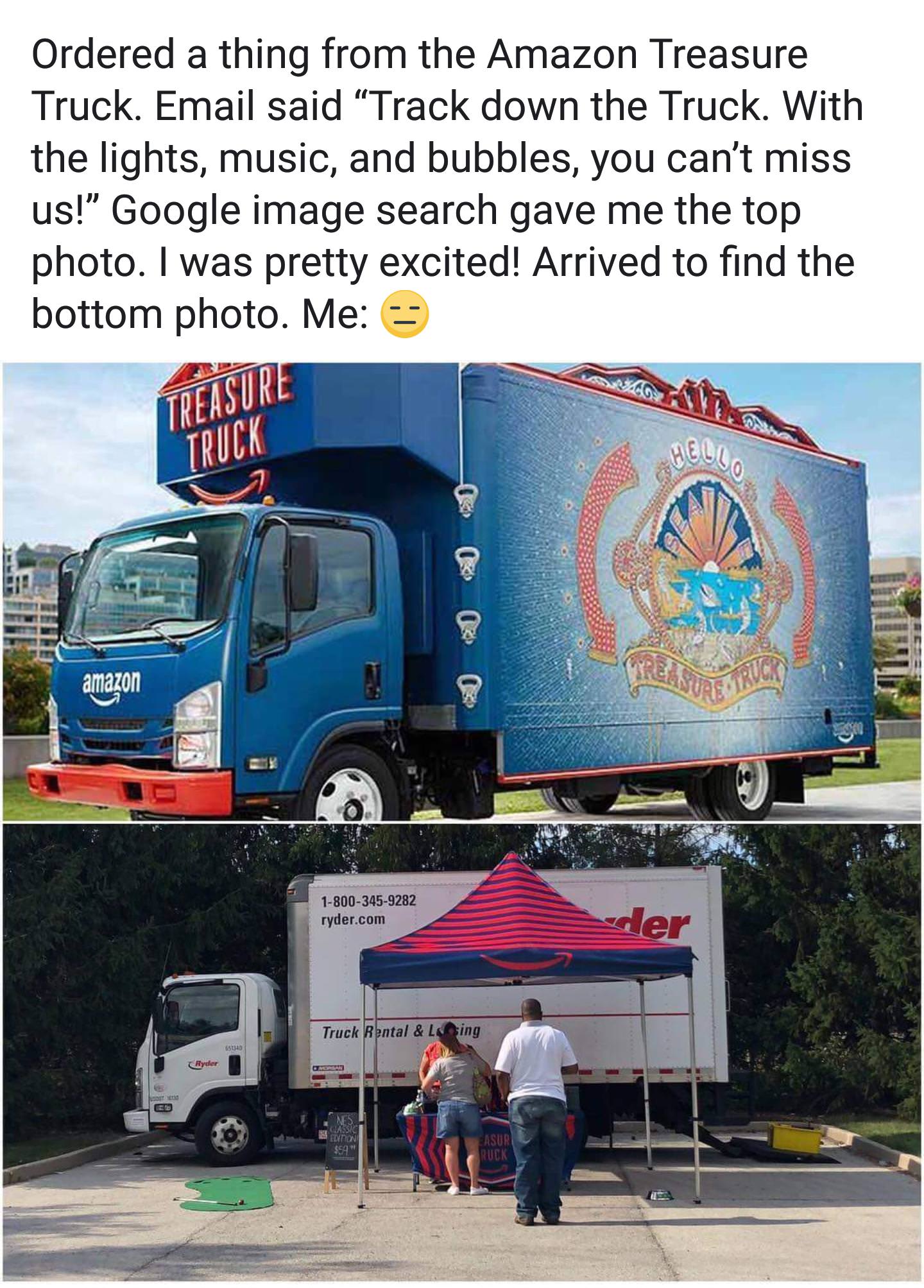 to be an amazing, super fun, magical Amazon "Treasure Truck". / (OC