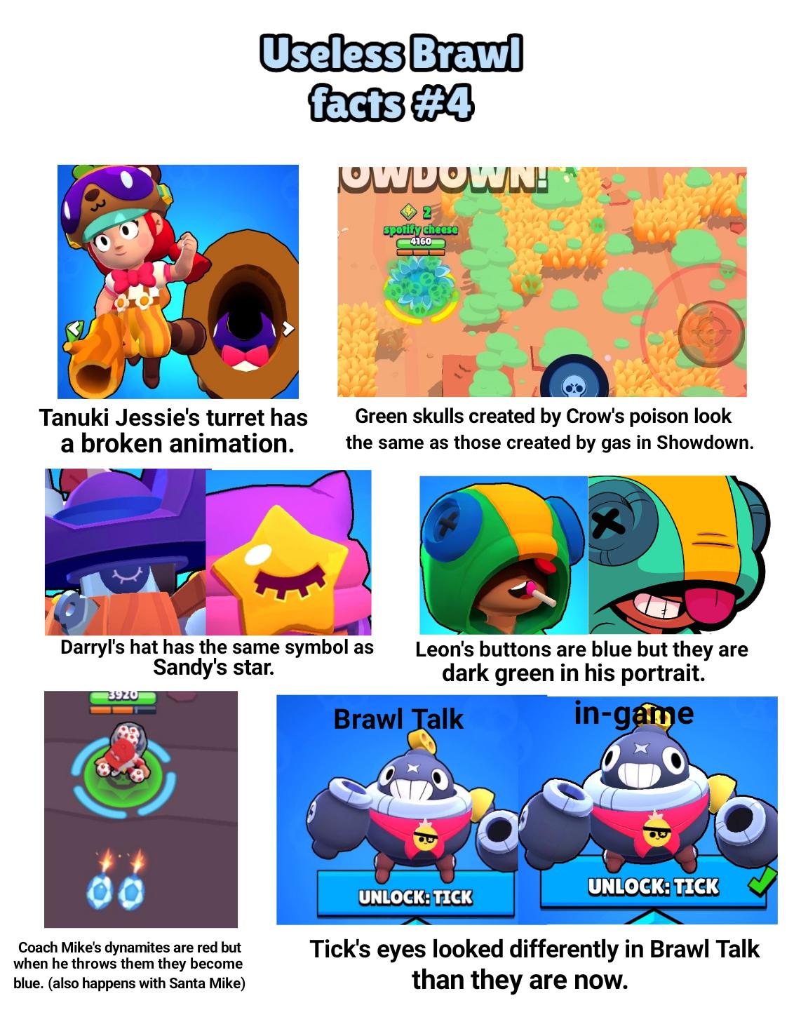 Useless Brawl facts that you might not know part 4 r/Brawlstars