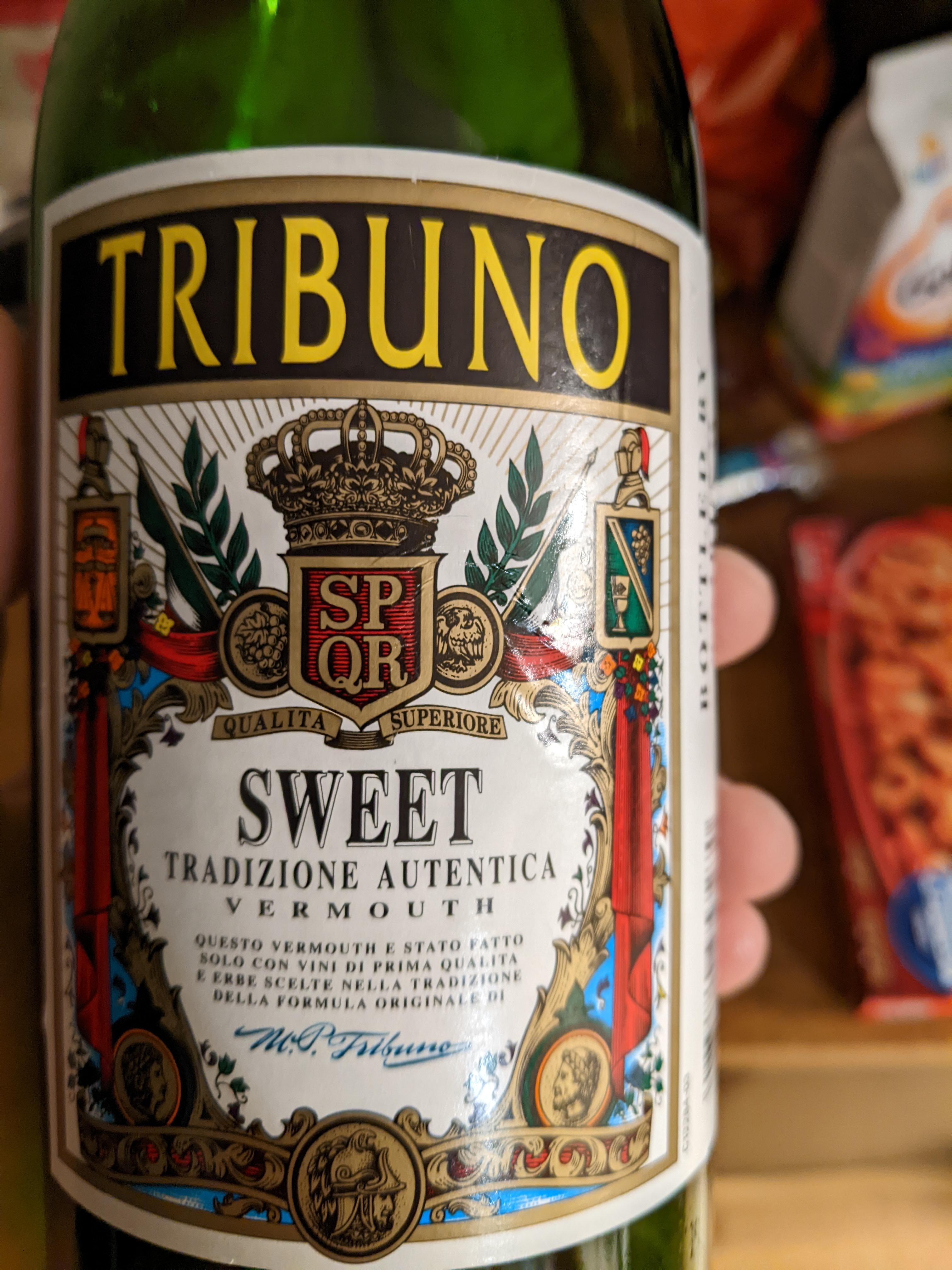 Tribuno Sweet Vermouth r/vermouth