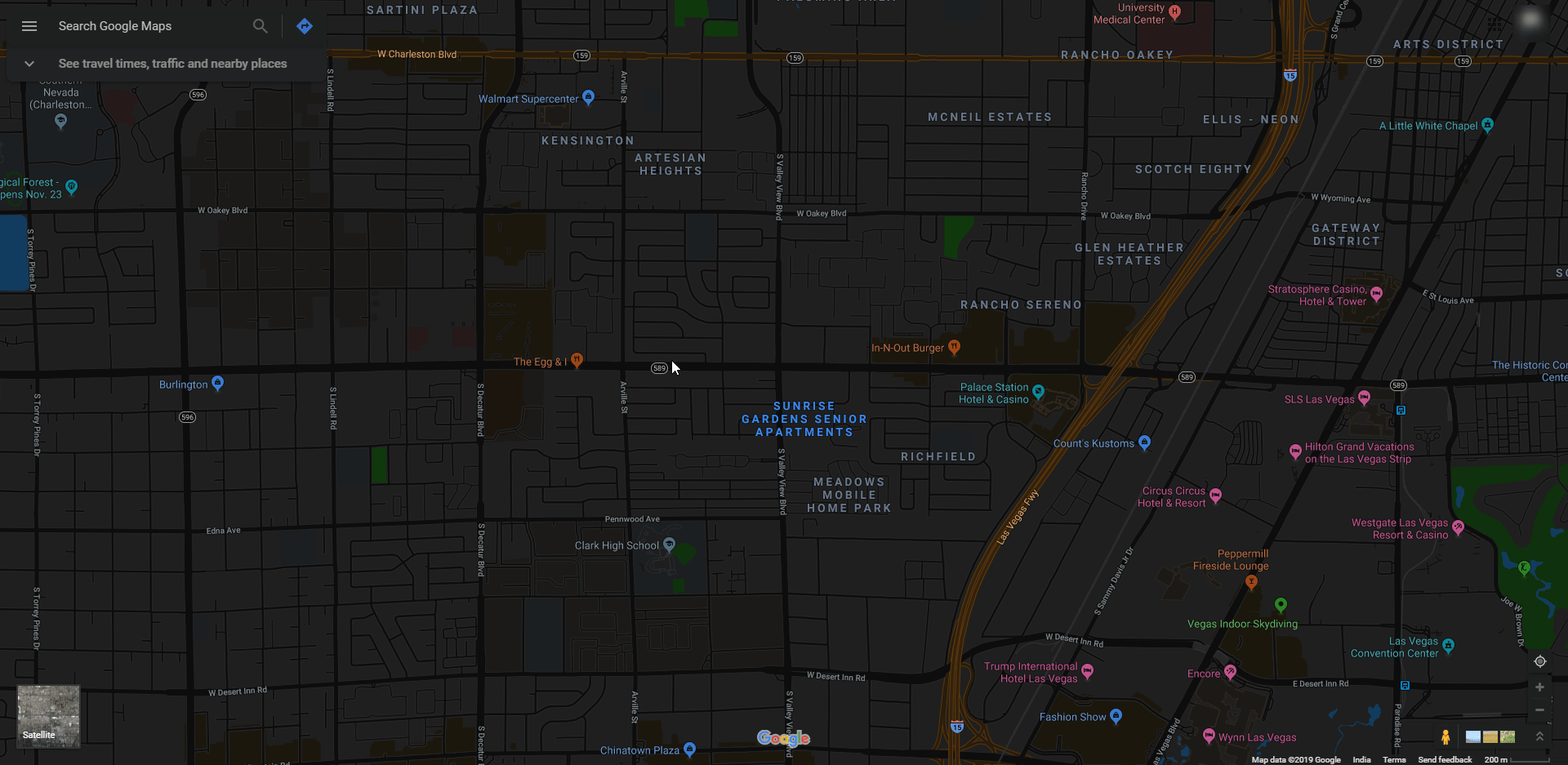 Dark Mode Google Maps Desktop Sibyl Fanechka