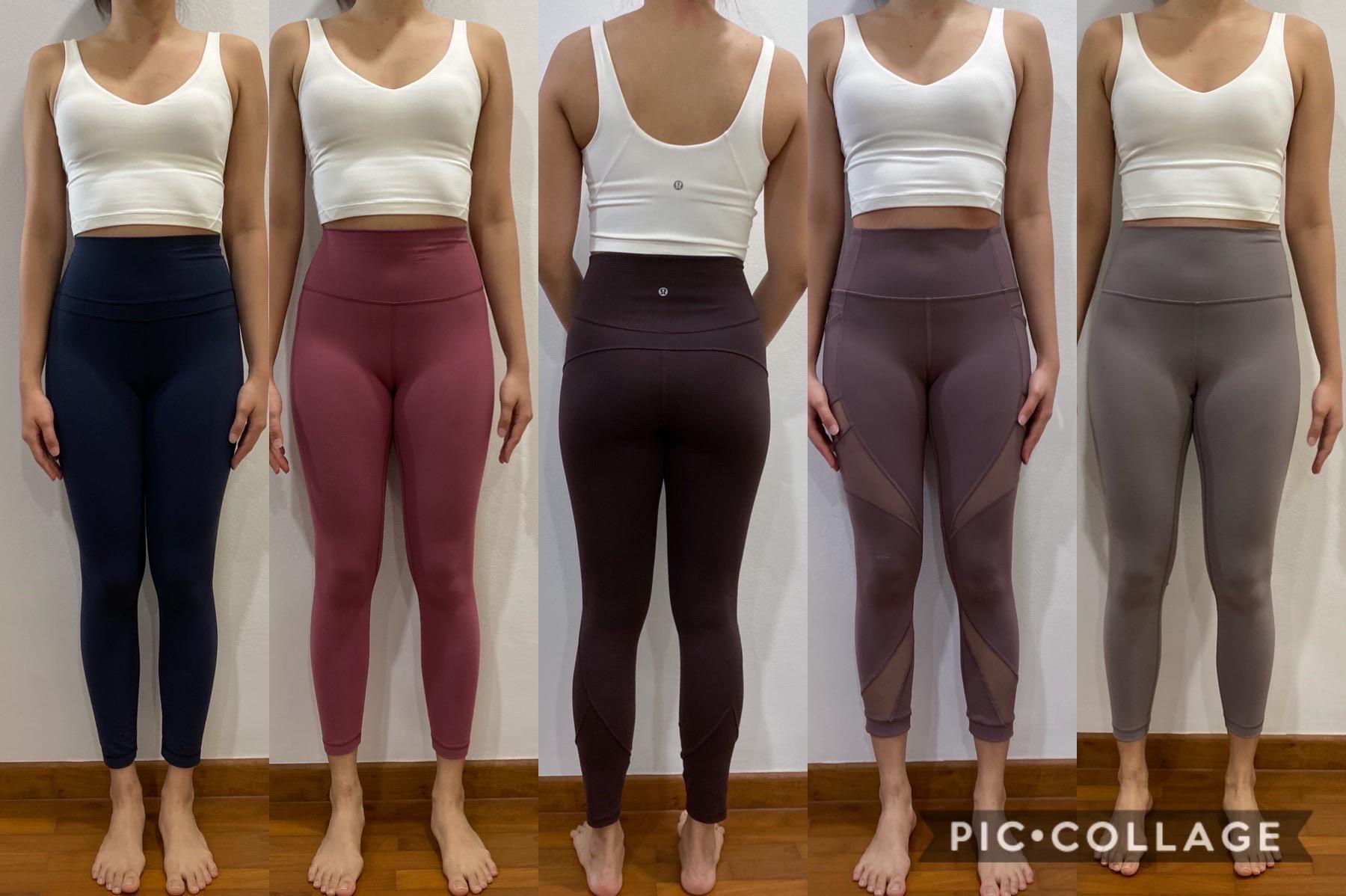 Lululemon Aligns & Wunder Unders Asia Fit vs Intl Fit r/lululemon