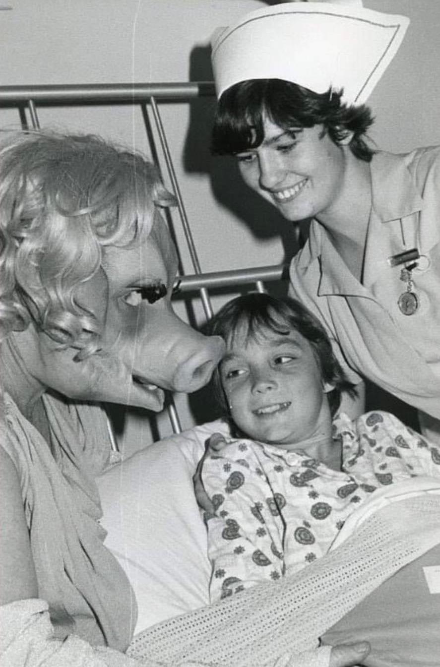 Miss Piggy of ‘The Muppet Show’ makes a special appearance in a